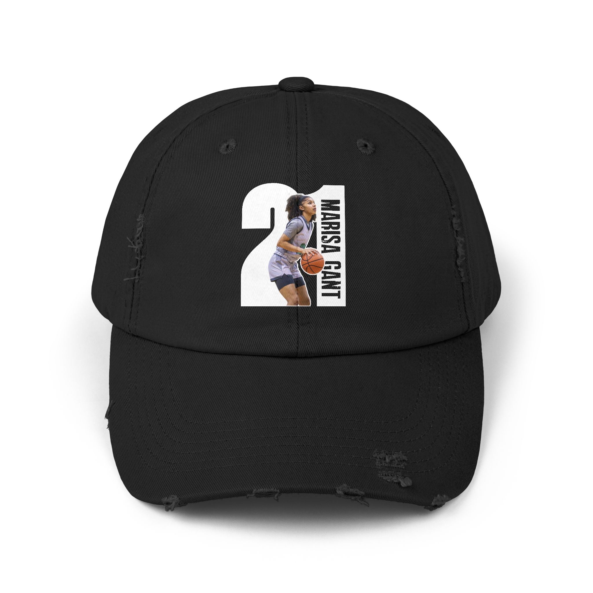 Marisa Gant Distressed Dad Cap