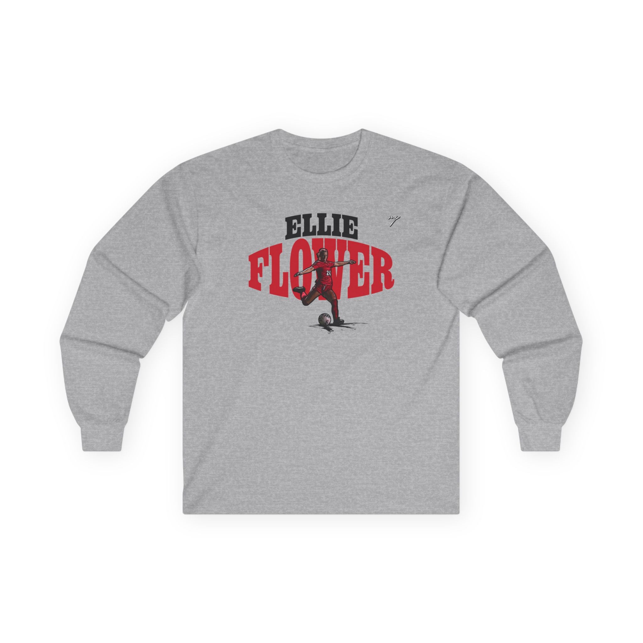 Ellie Flower Long Sleeve Tee