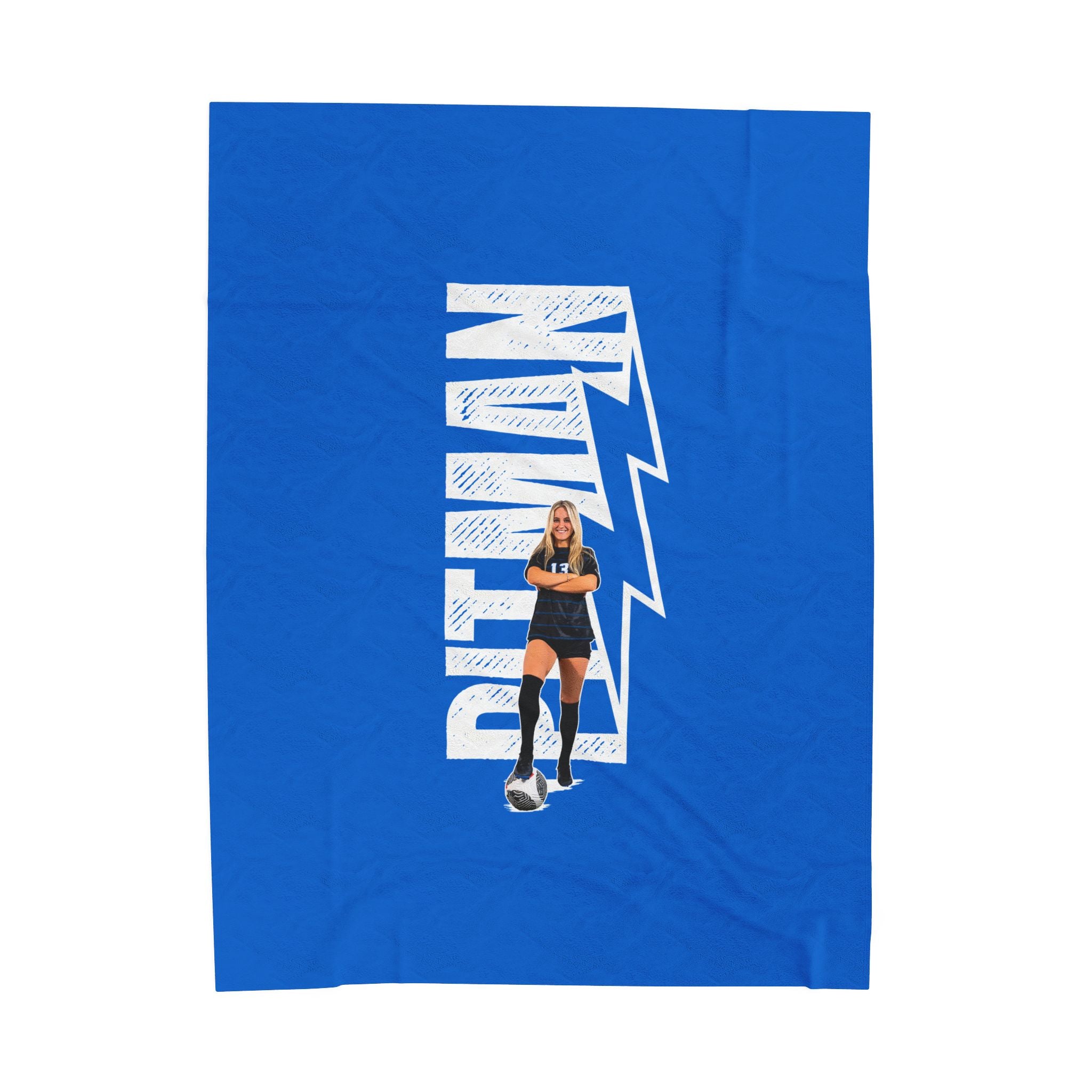 Payton Pitman Velveteen Plush Blanket