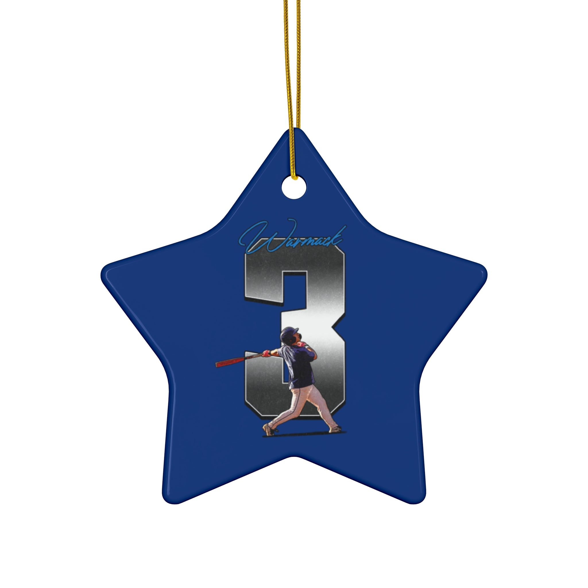 Luis Warmack Ceramic Ornament