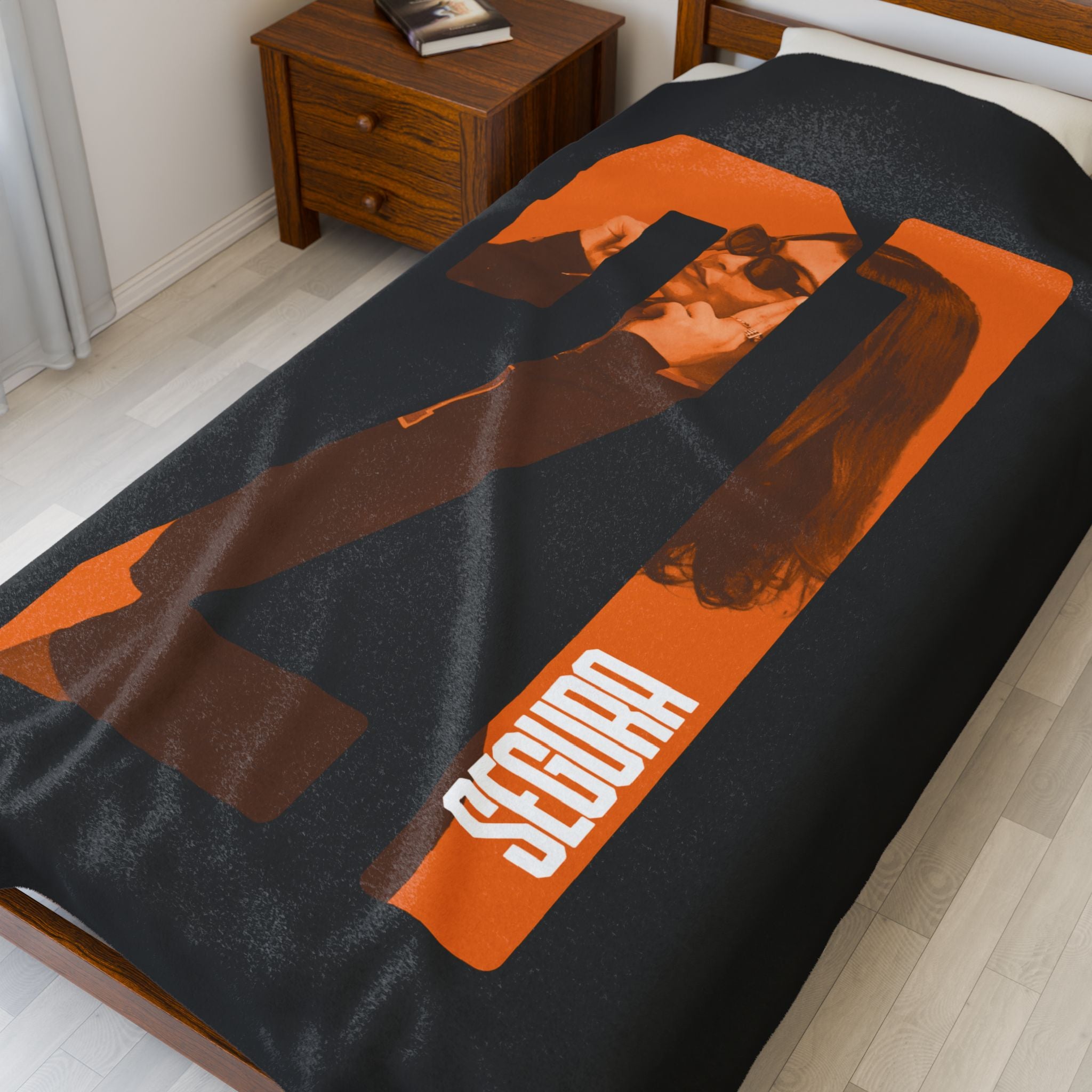 Vanessa Segura Velveteen Plush Blanket
