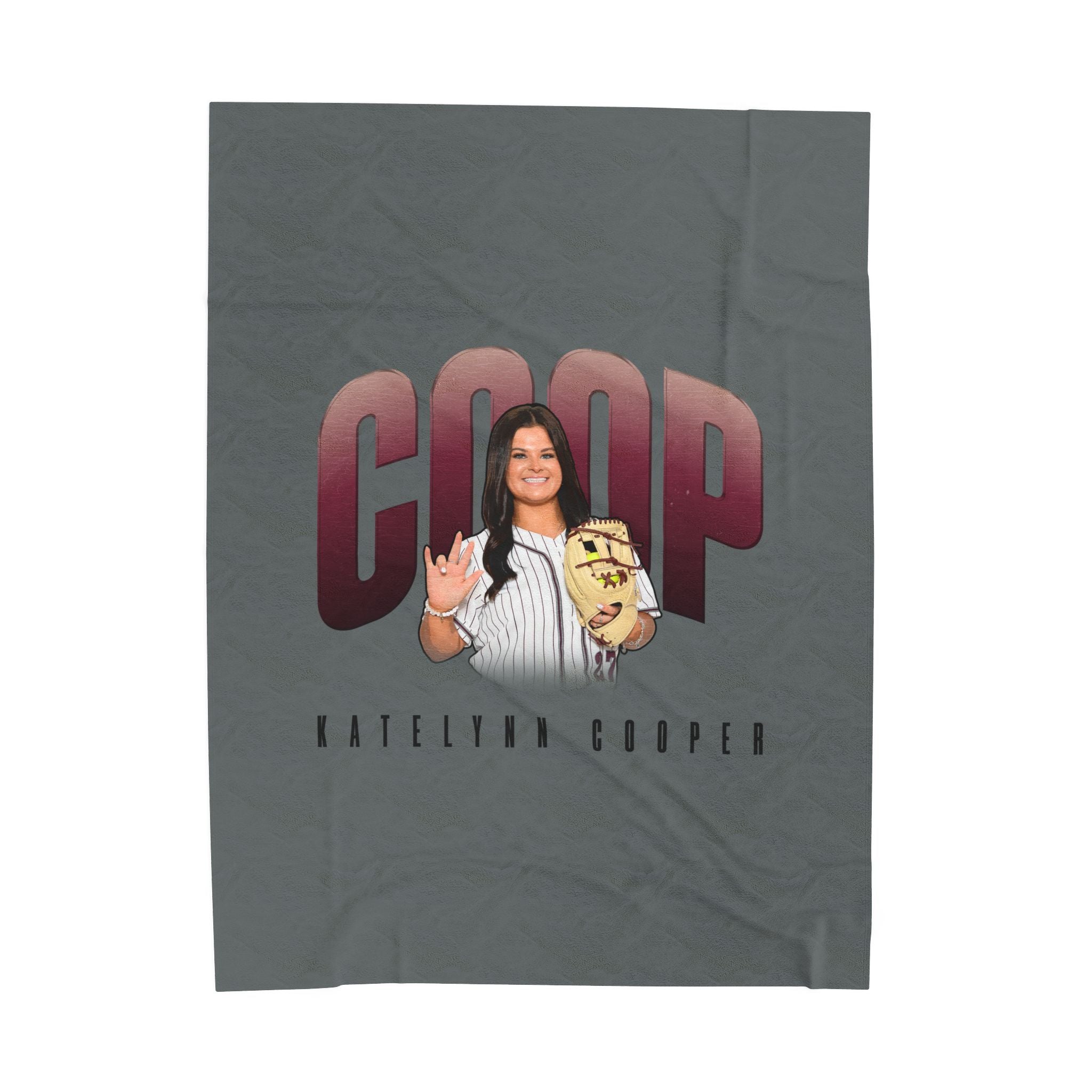 KateLynn Cooper Velveteen Plush Blanket