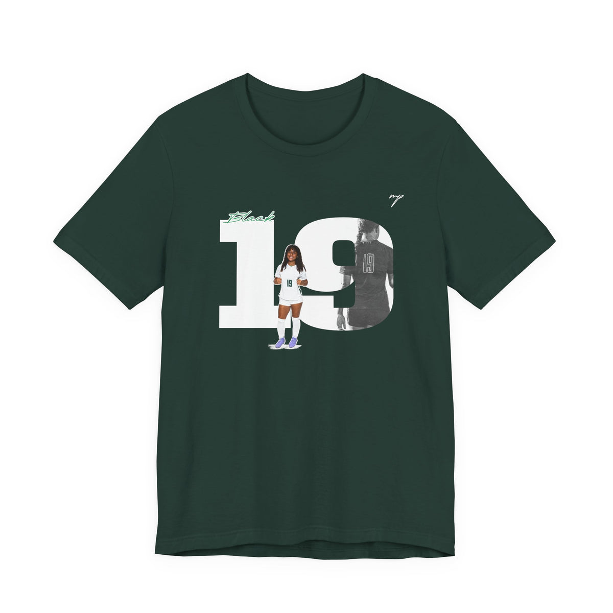 Gracie Black Graphic Tee