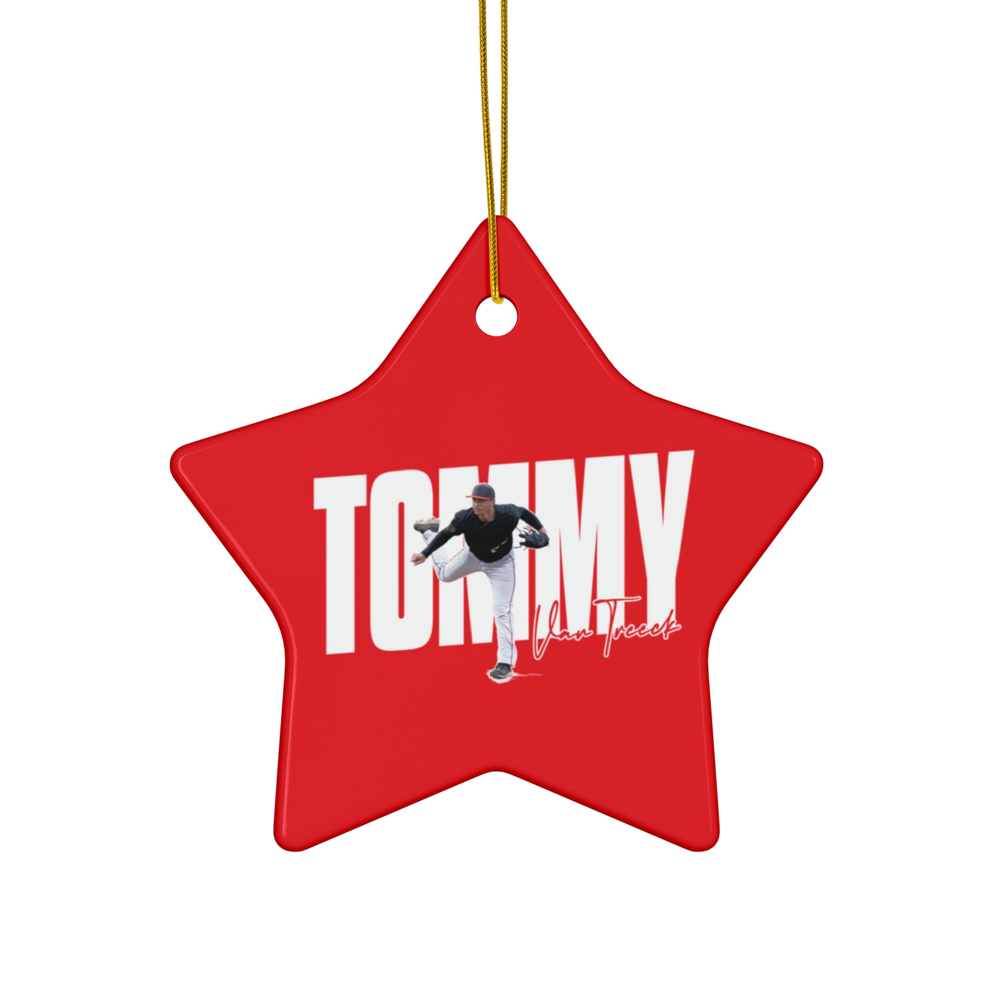 Tommy Van Treeck Ceramic Ornament