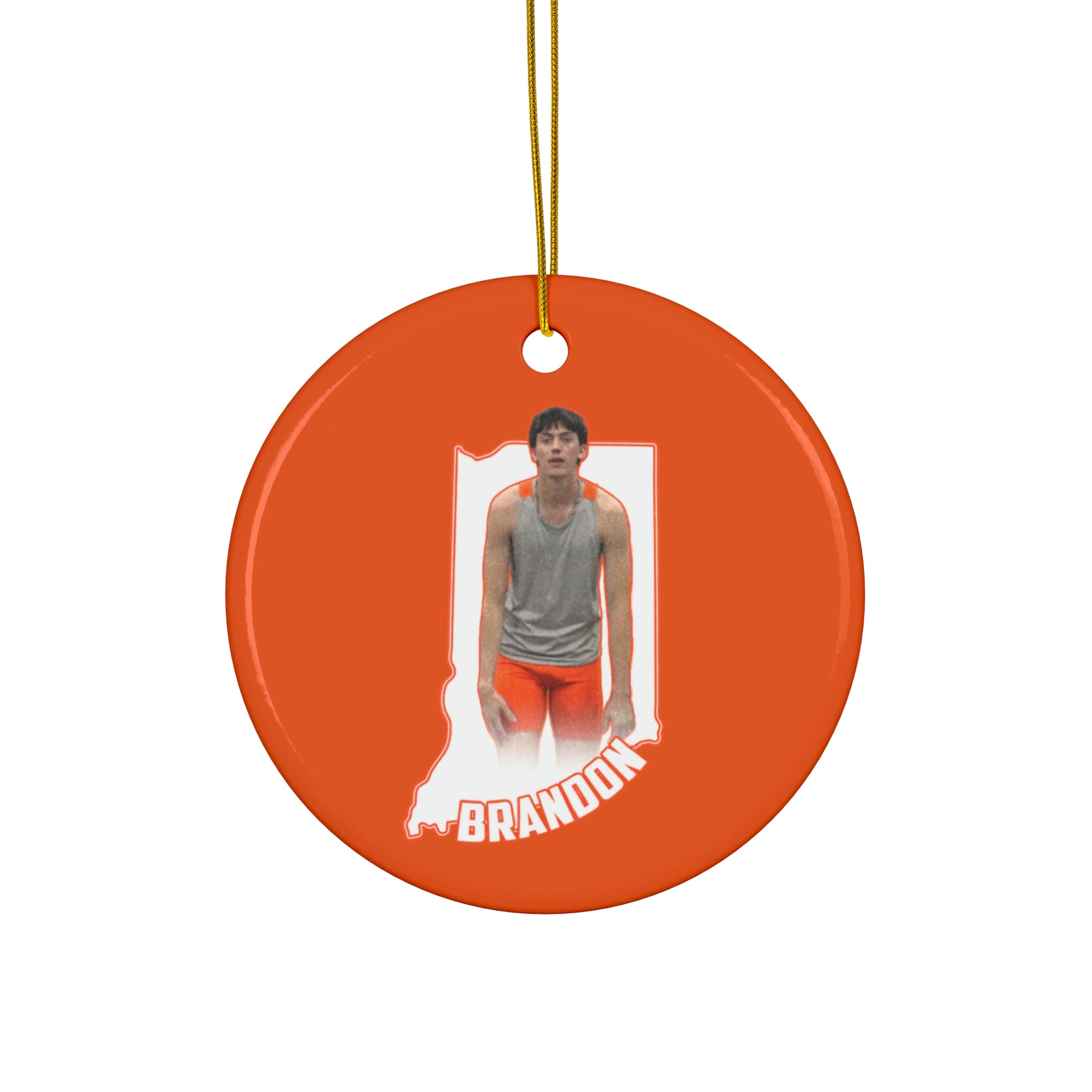 AJ Brandon Ceramic Ornament