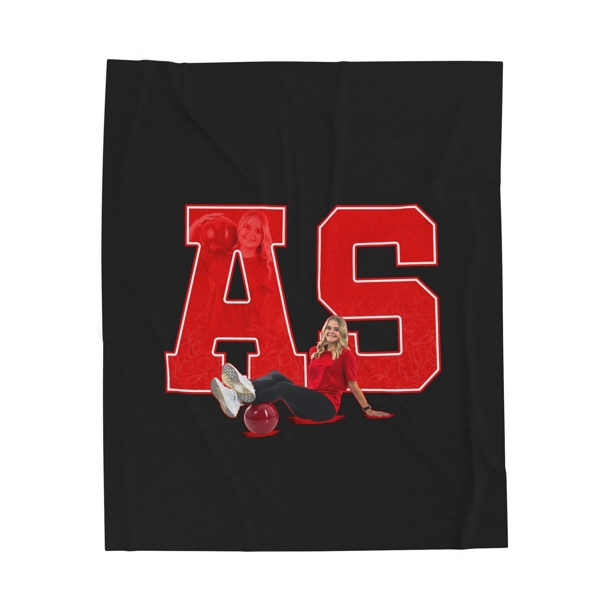 Abigail Starkey Velveteen Plush Blanket