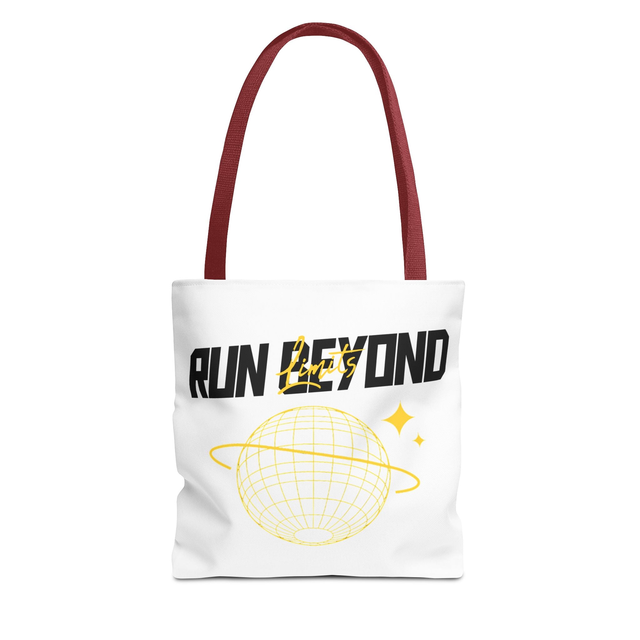 Run Beyond Limits Tote Bag