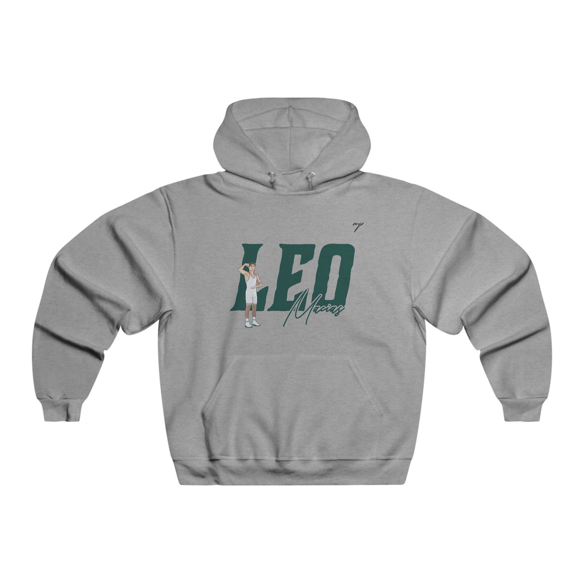 Leo Macias Vintage Hoodie (Front + Back)