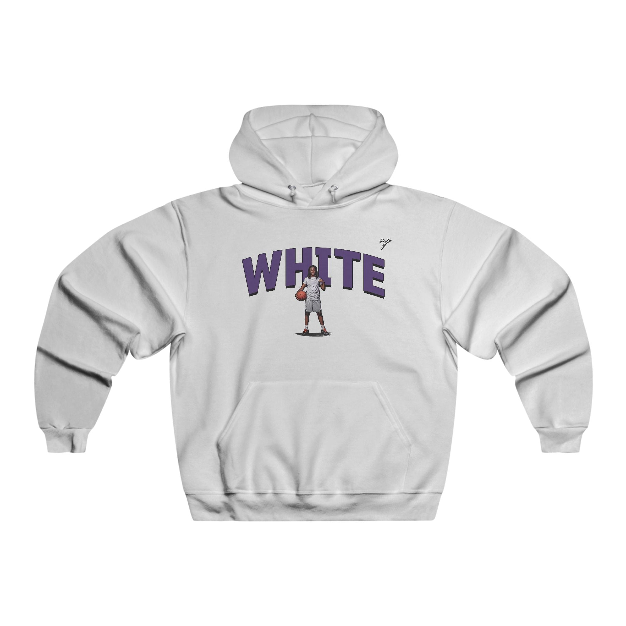Ke'Niya White Vintage Hoodie