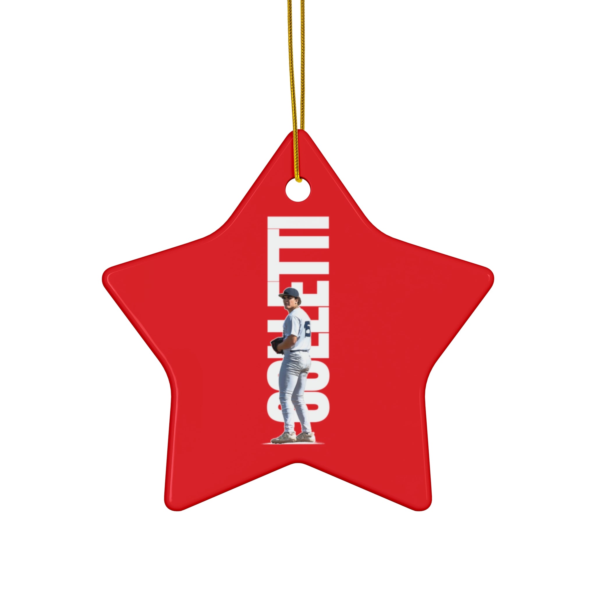 Zac Colletti Ceramic Ornament