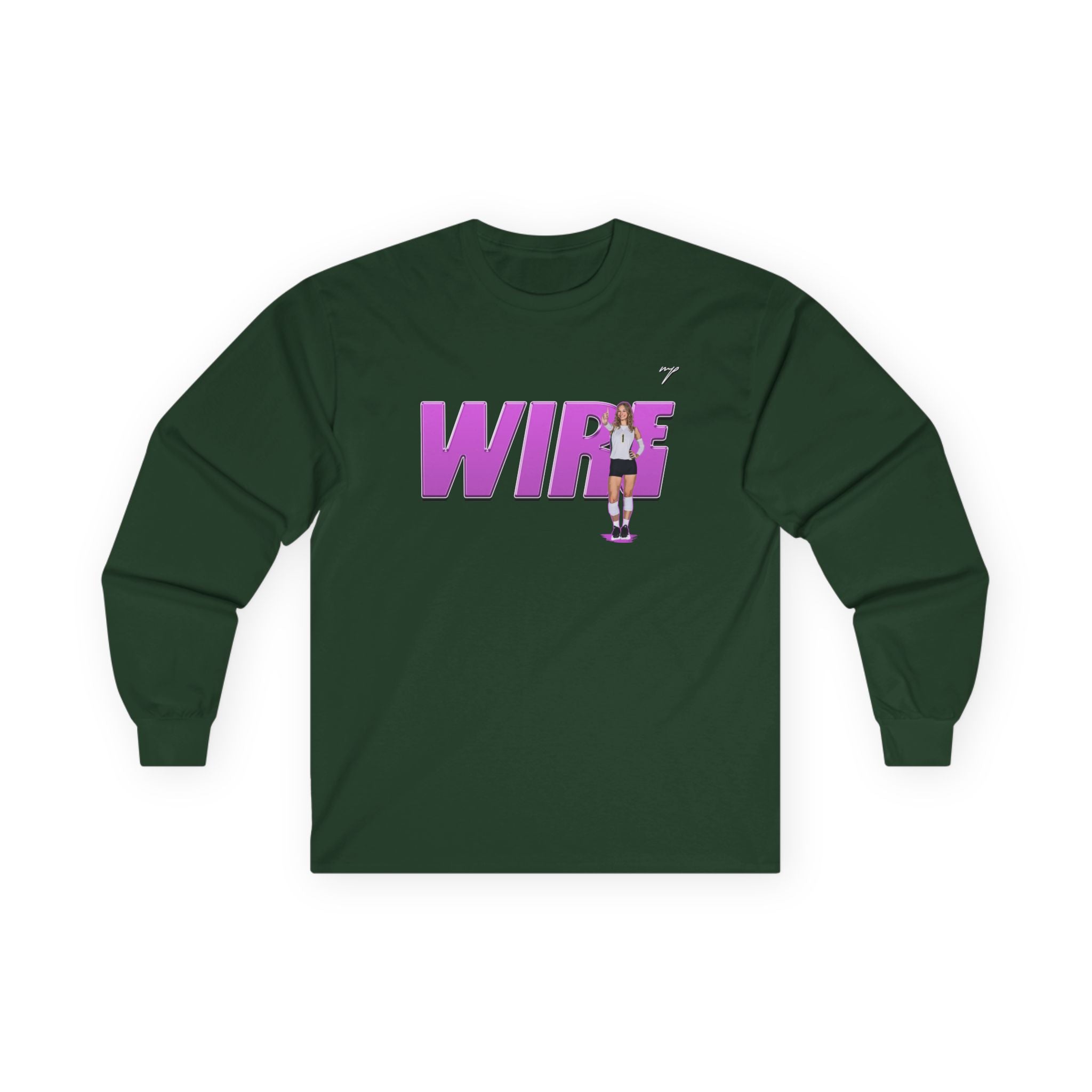 Gabrielle Wire Long Sleeve Tee