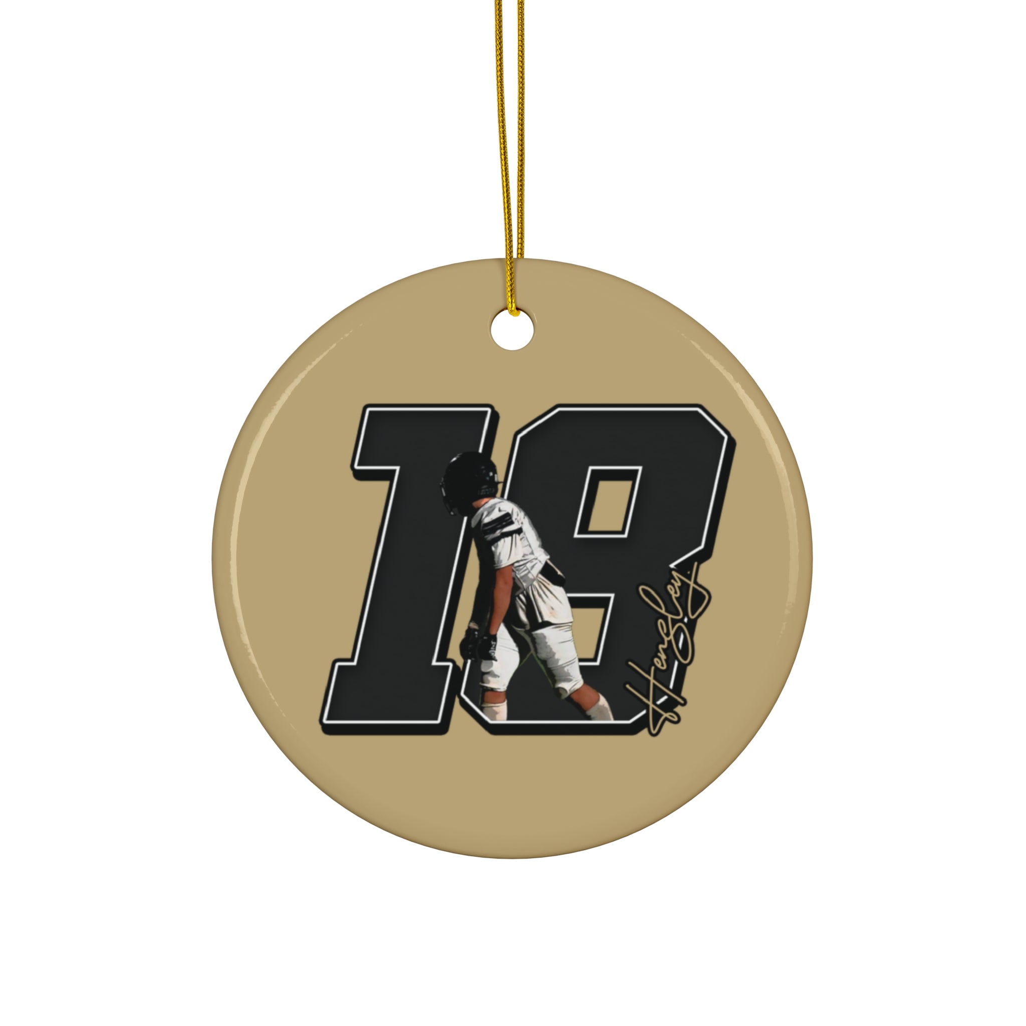 David Hensley Ceramic Ornament