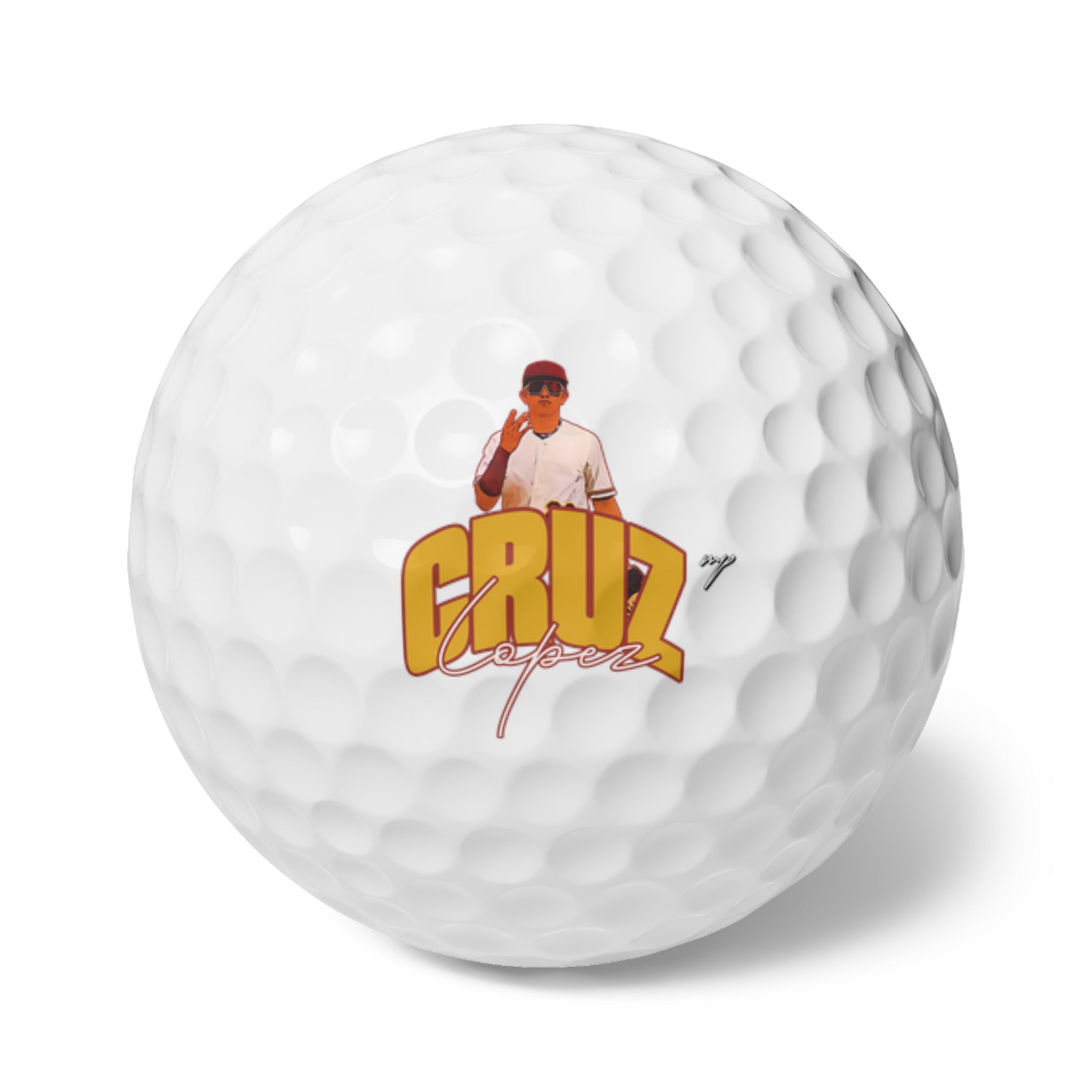 Cruz Lopez Golf Balls, 6pc