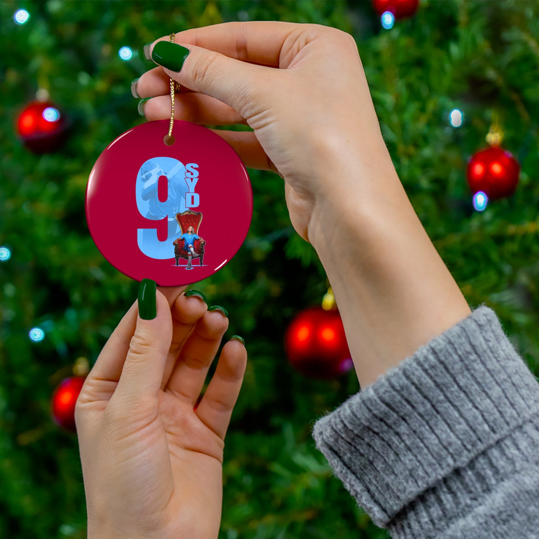 Sydney Shiller Ceramic Ornament