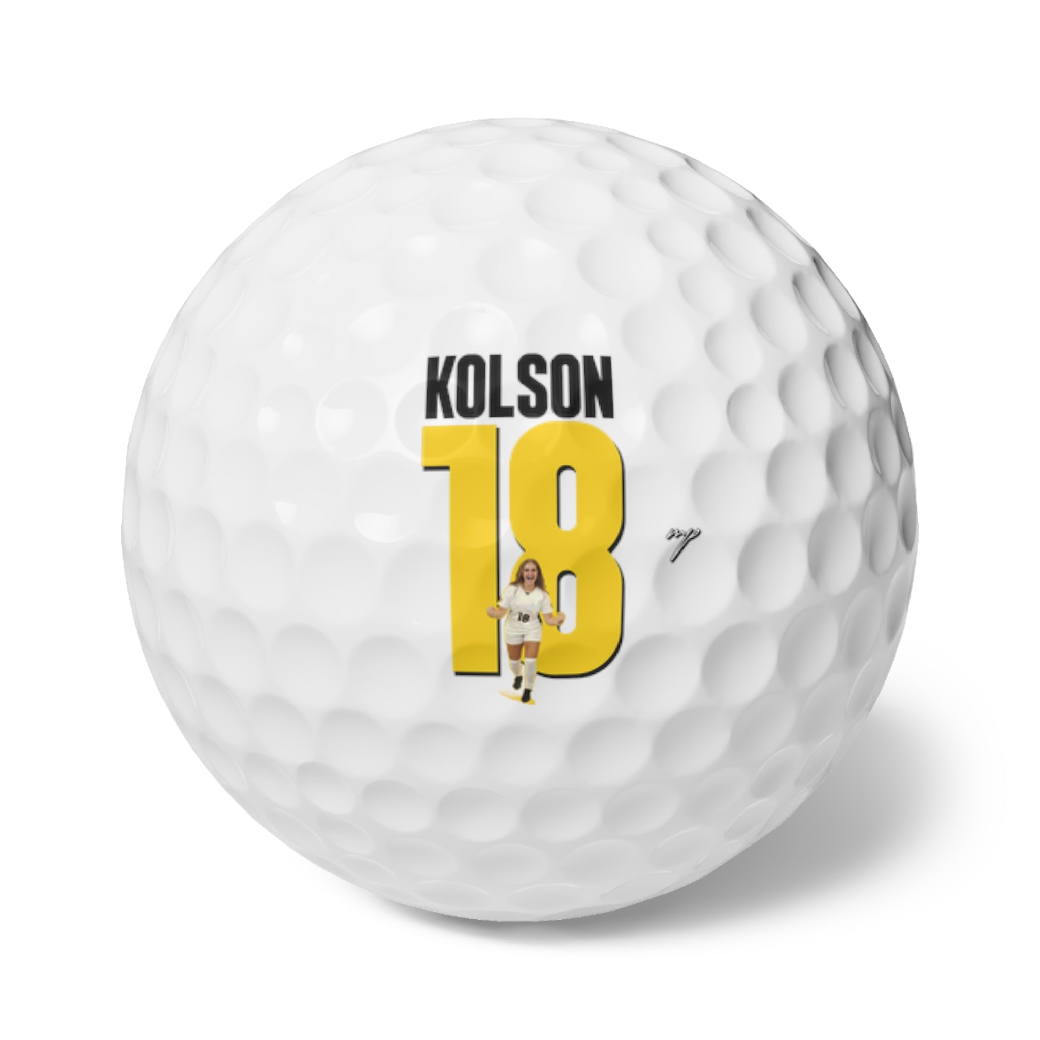 Makenna Kolson Golf Balls, 6pc