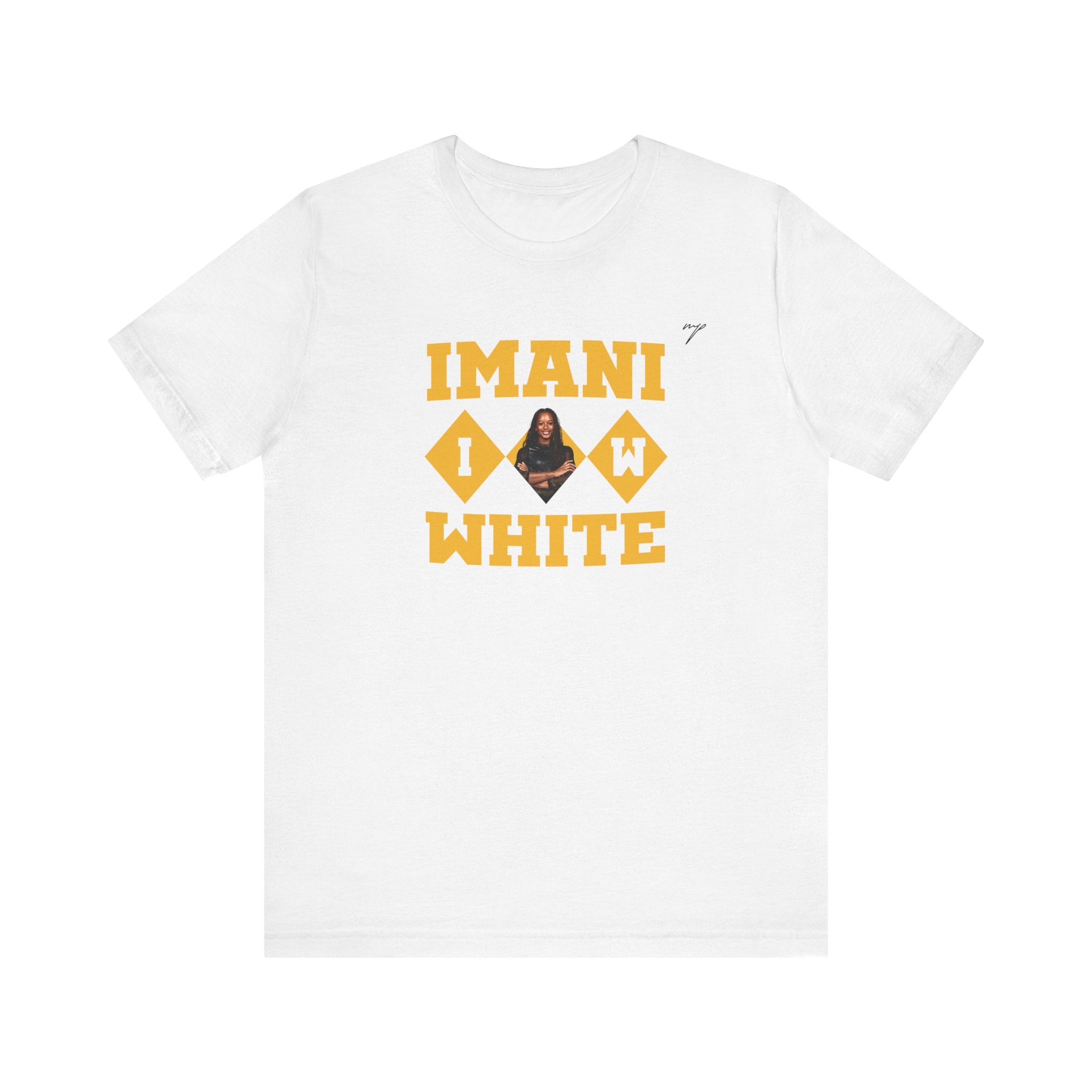 Imani White Graphic Tee