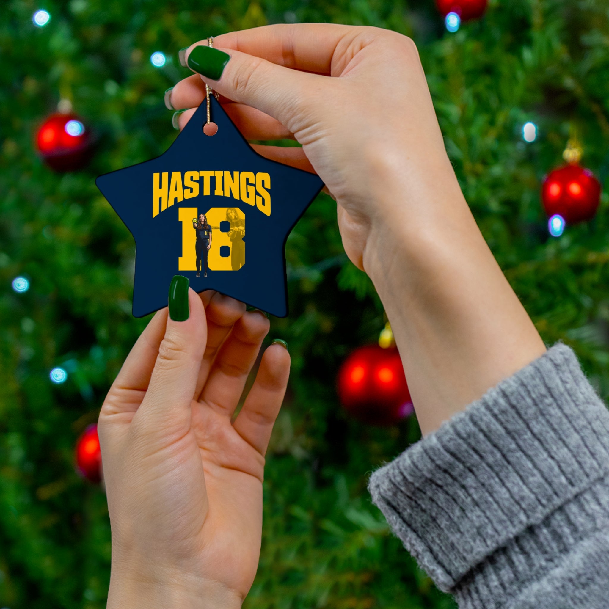 Sydney Hastings Ceramic Ornament