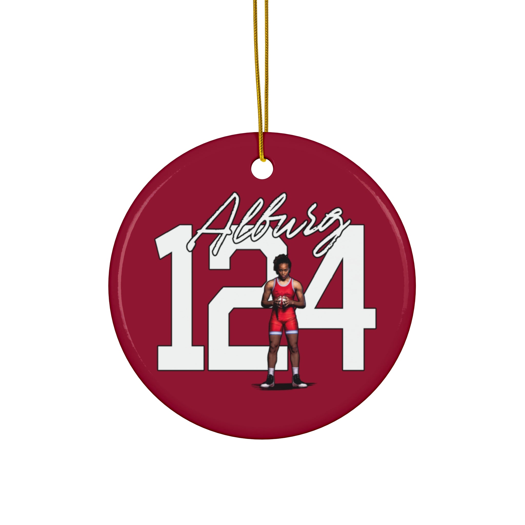 Chanelle Alburg Ceramic Ornament