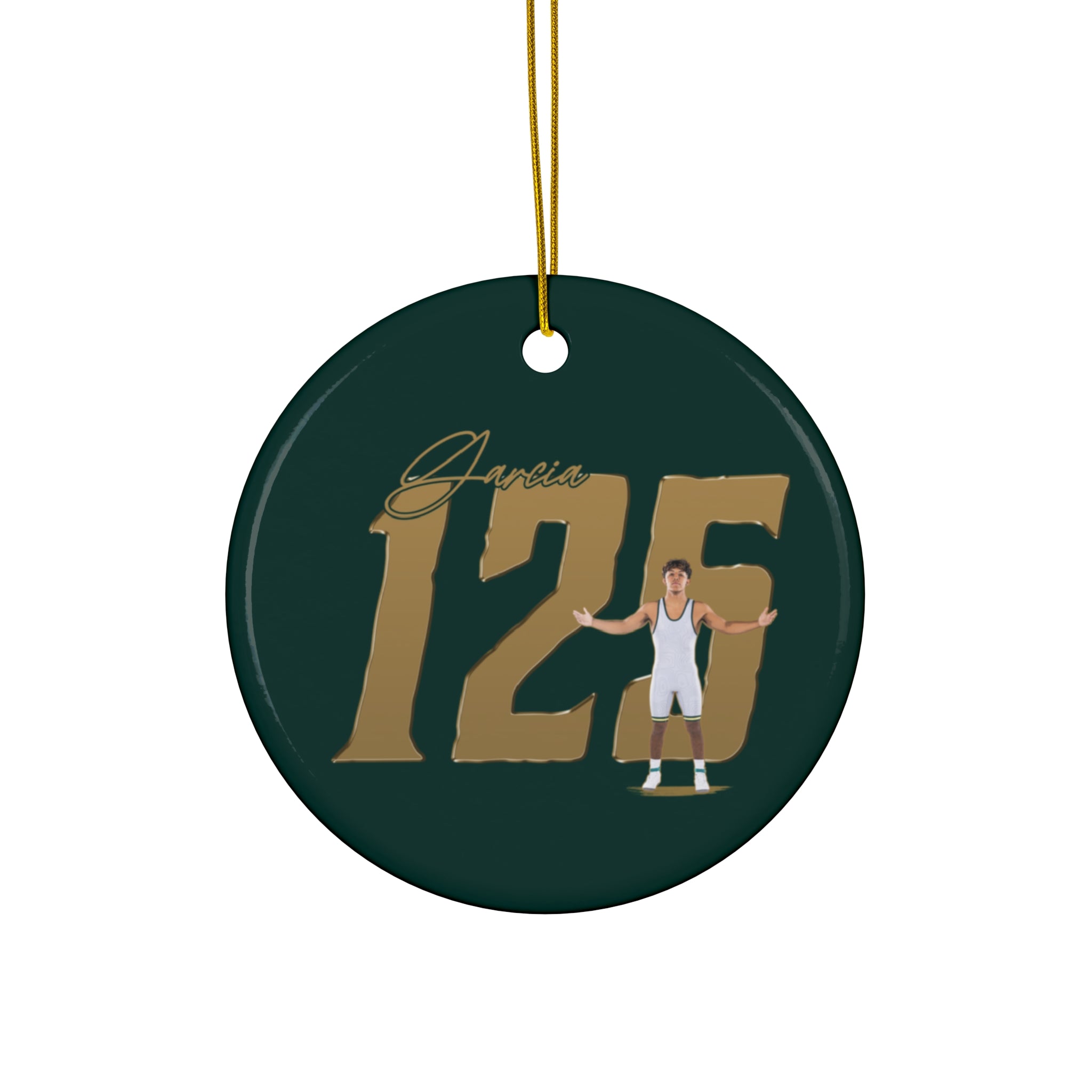 Christian Garcia Ceramic Ornament