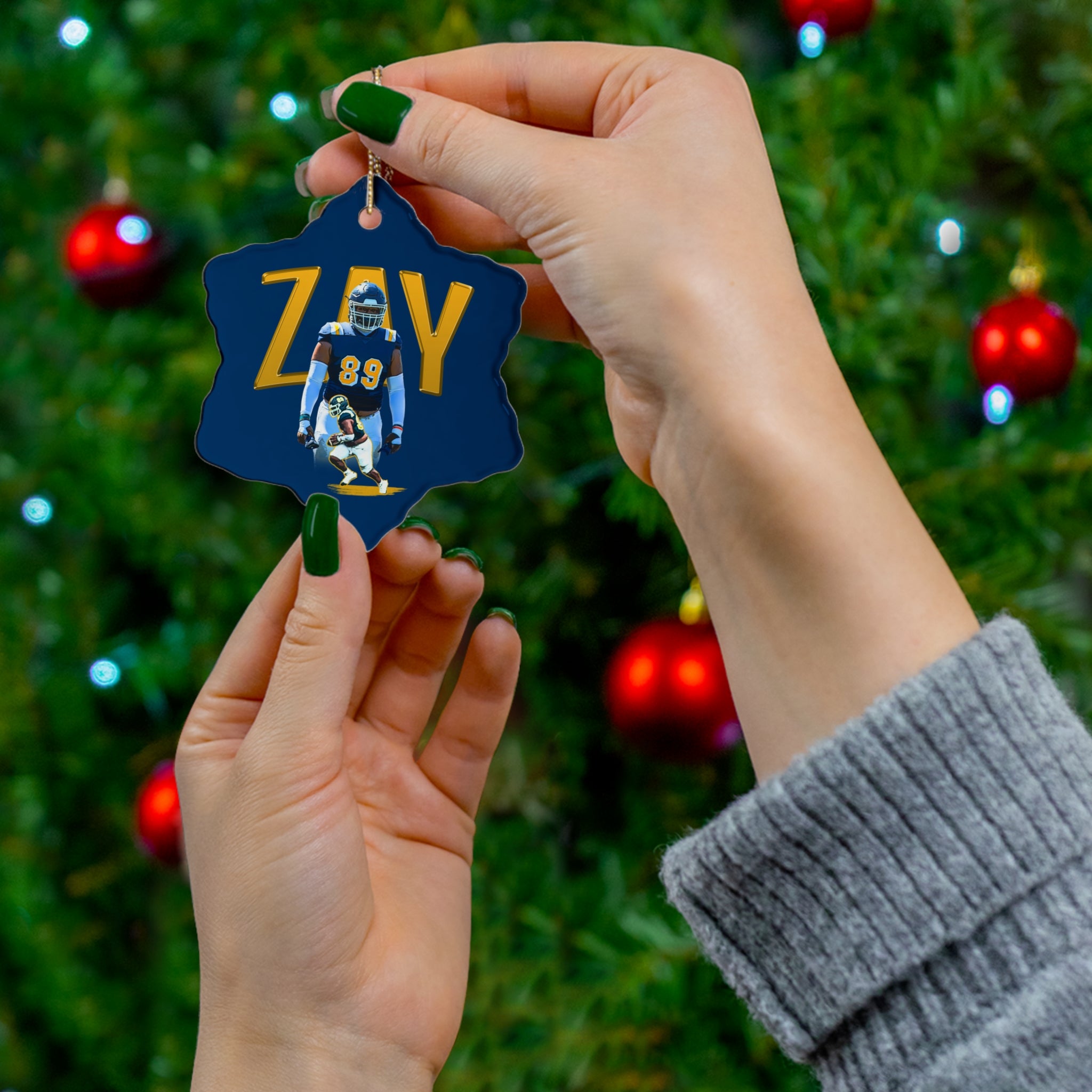 Xavier Walker Ceramic Ornament