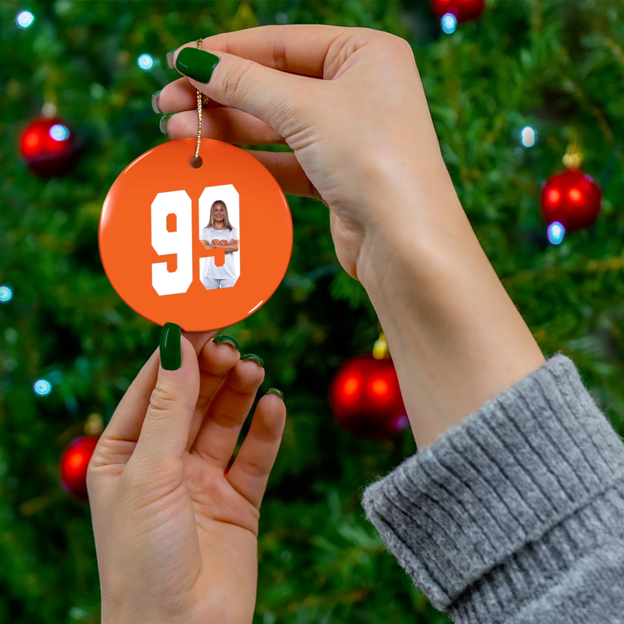 Kalena Mandeville Ceramic Ornament