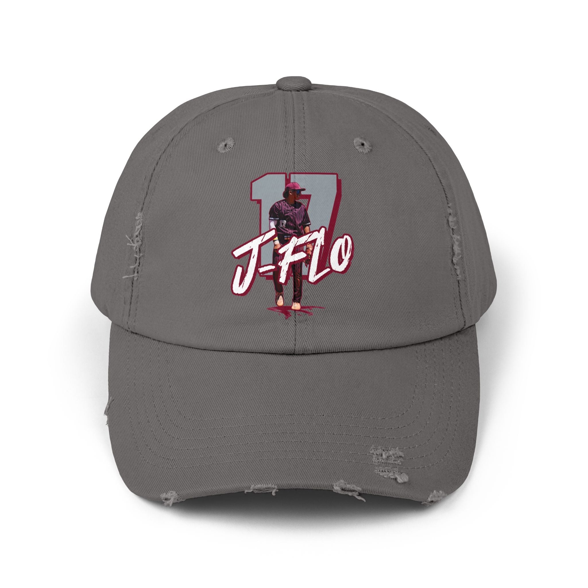 Jaden Flores Distressed Dad Cap