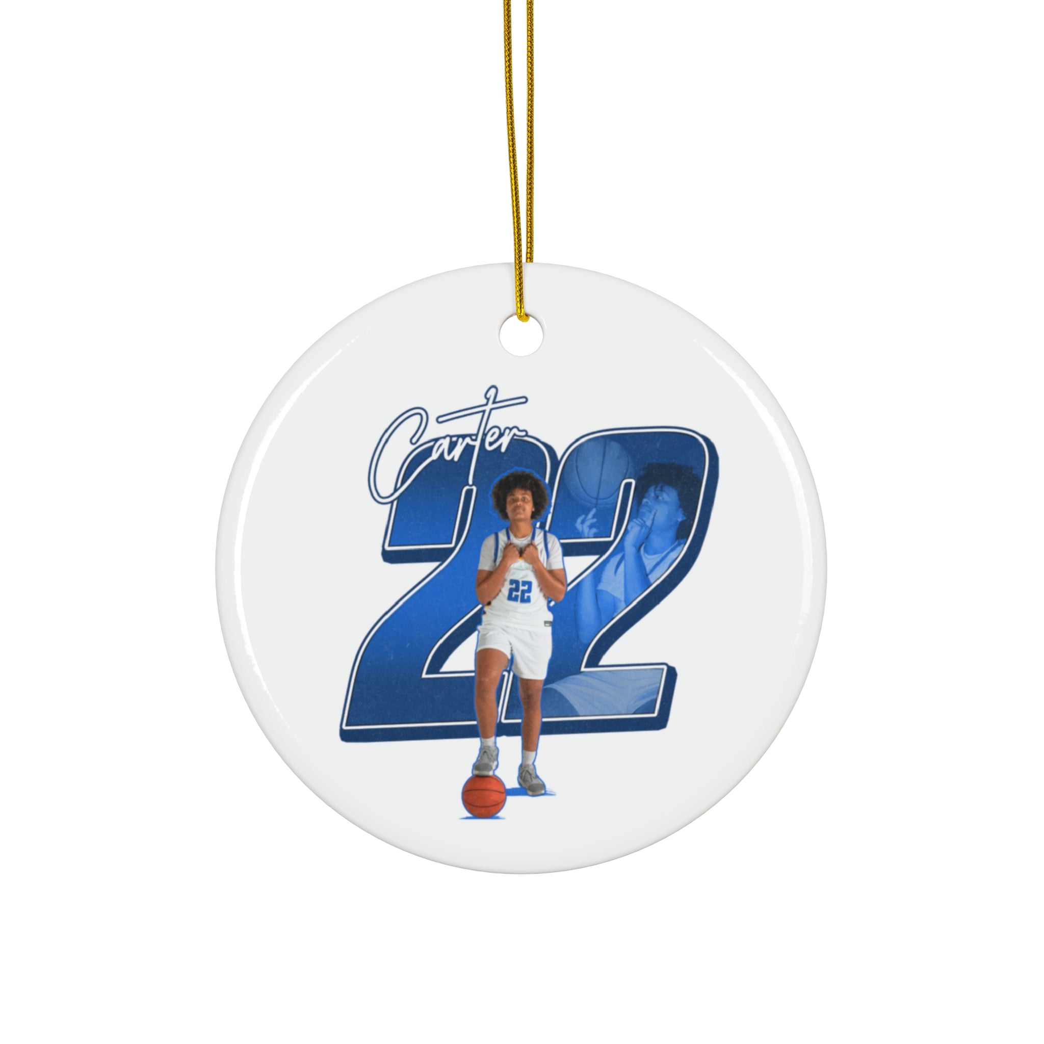 Zylah Carter Ceramic Ornament