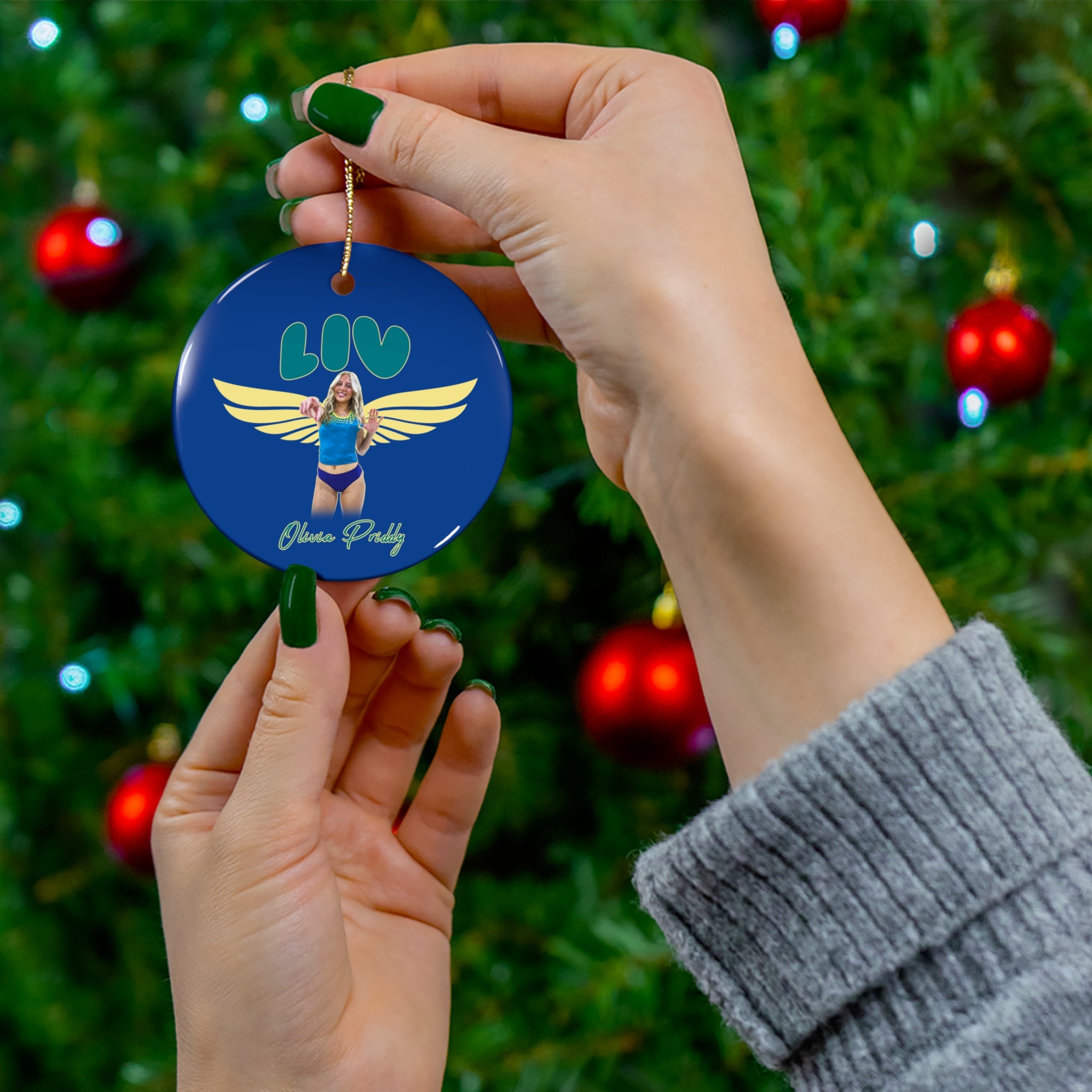 Olivia Priddy Ceramic Ornament