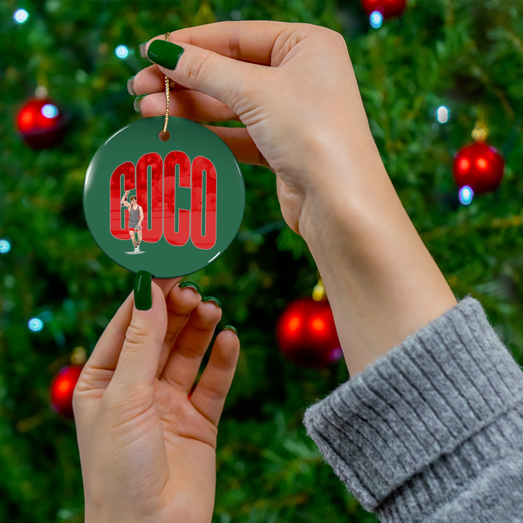 Cole Faircloth Ceramic Ornament