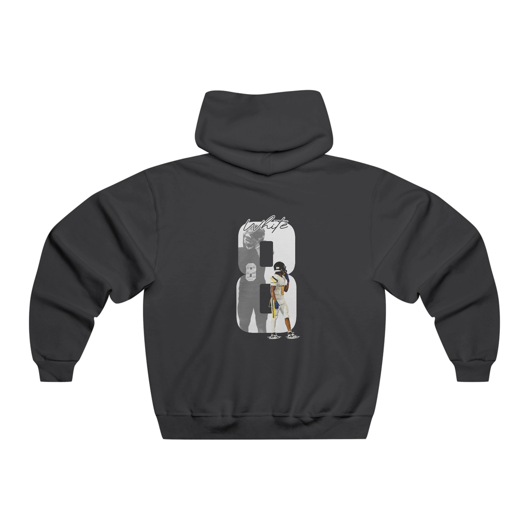 Nasir White Vintage Hoodie