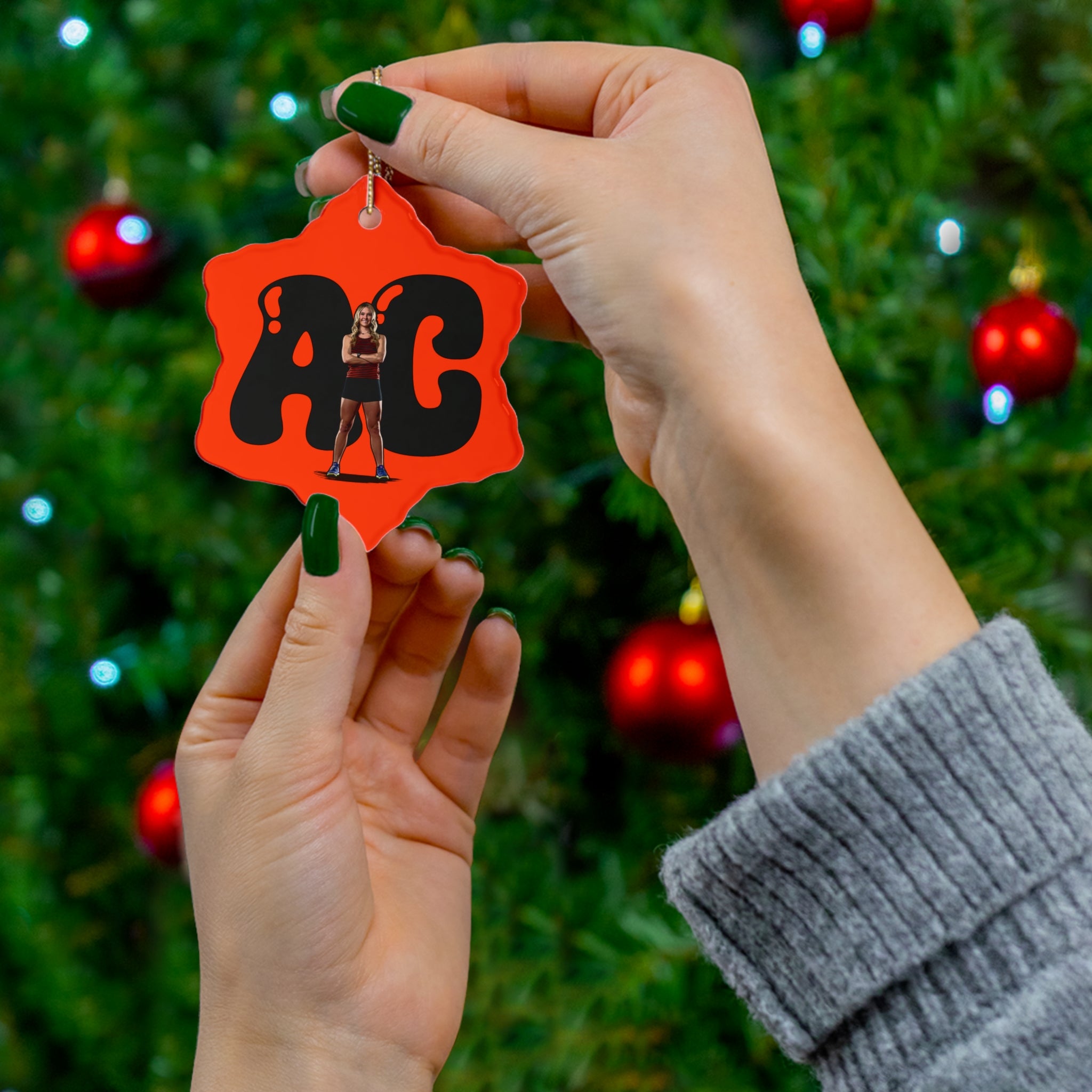 Alyssa Christian Ceramic Ornament