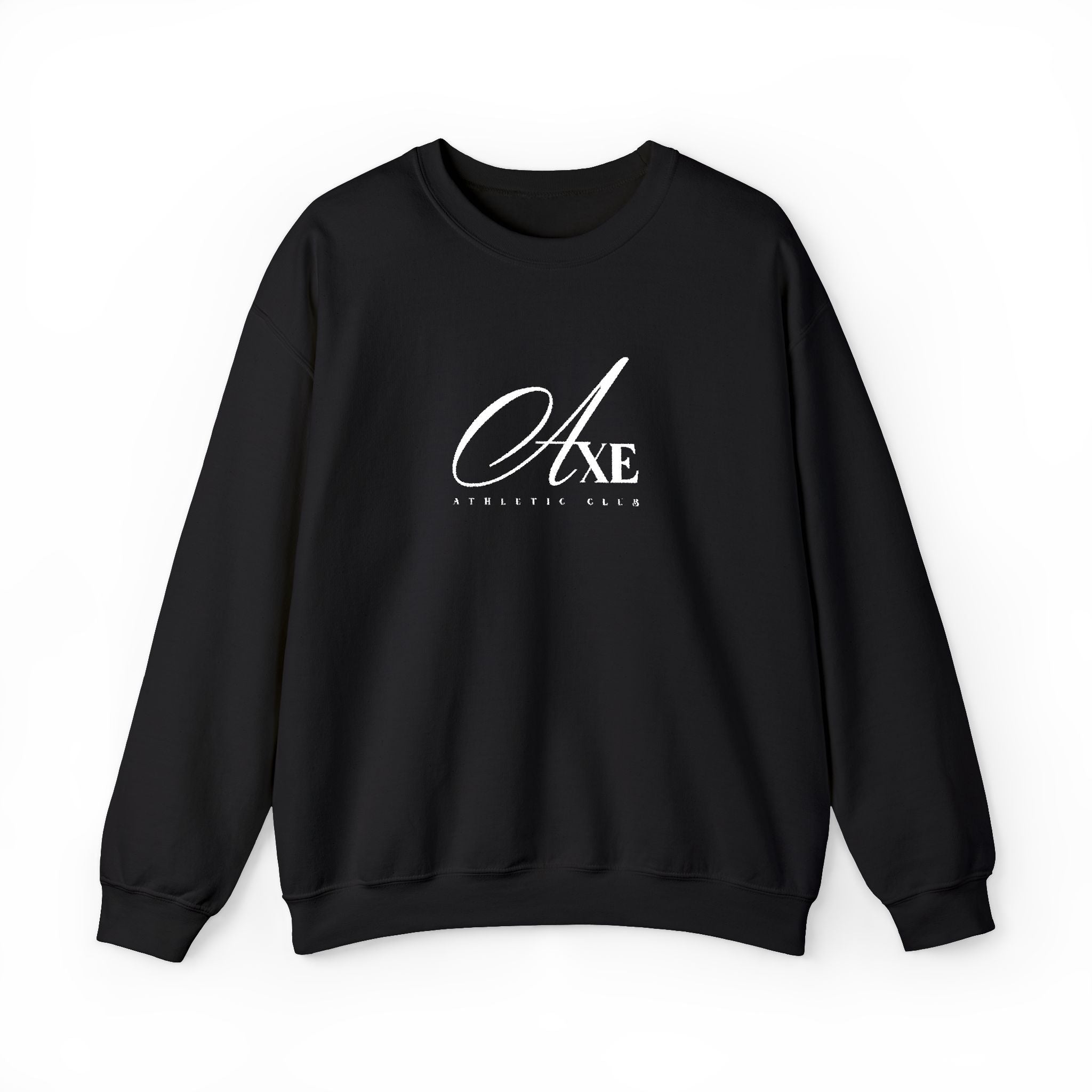 Axe Athletic Club- Black Crewneck V2