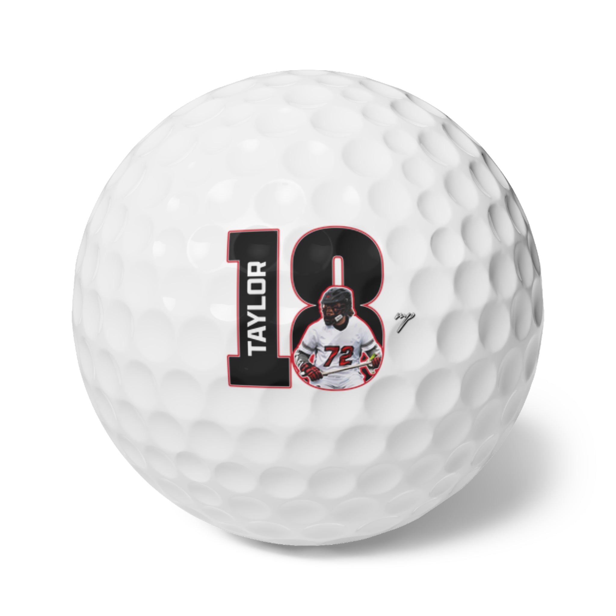 Owen Taylor Golf Balls, 6pc