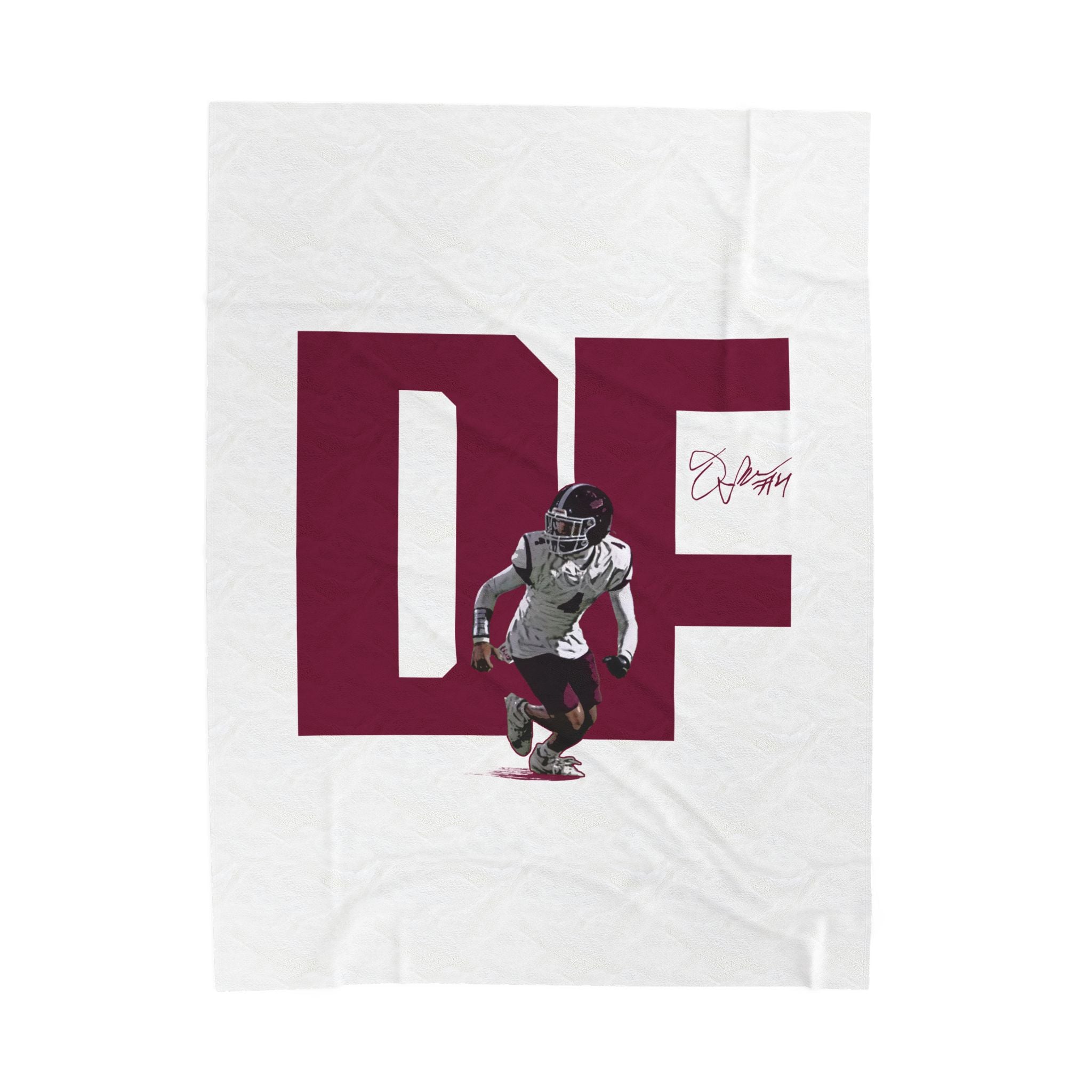 Dakota Flynn Velveteen Plush Blanket