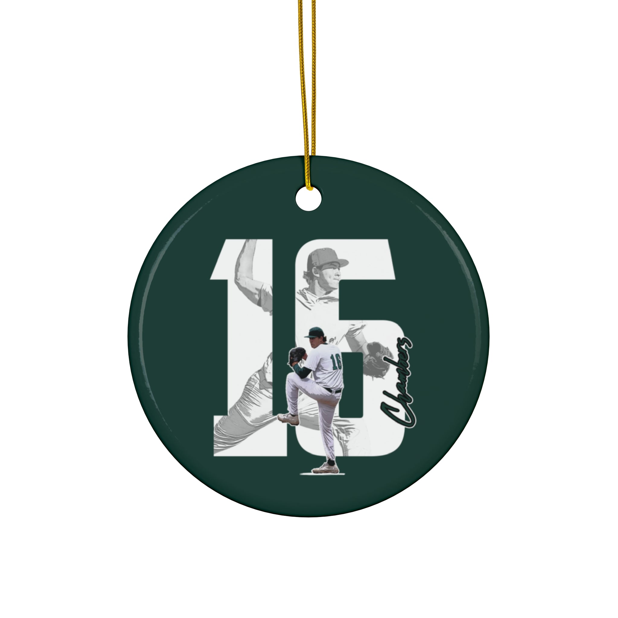 Brady Chambers Ceramic Ornament