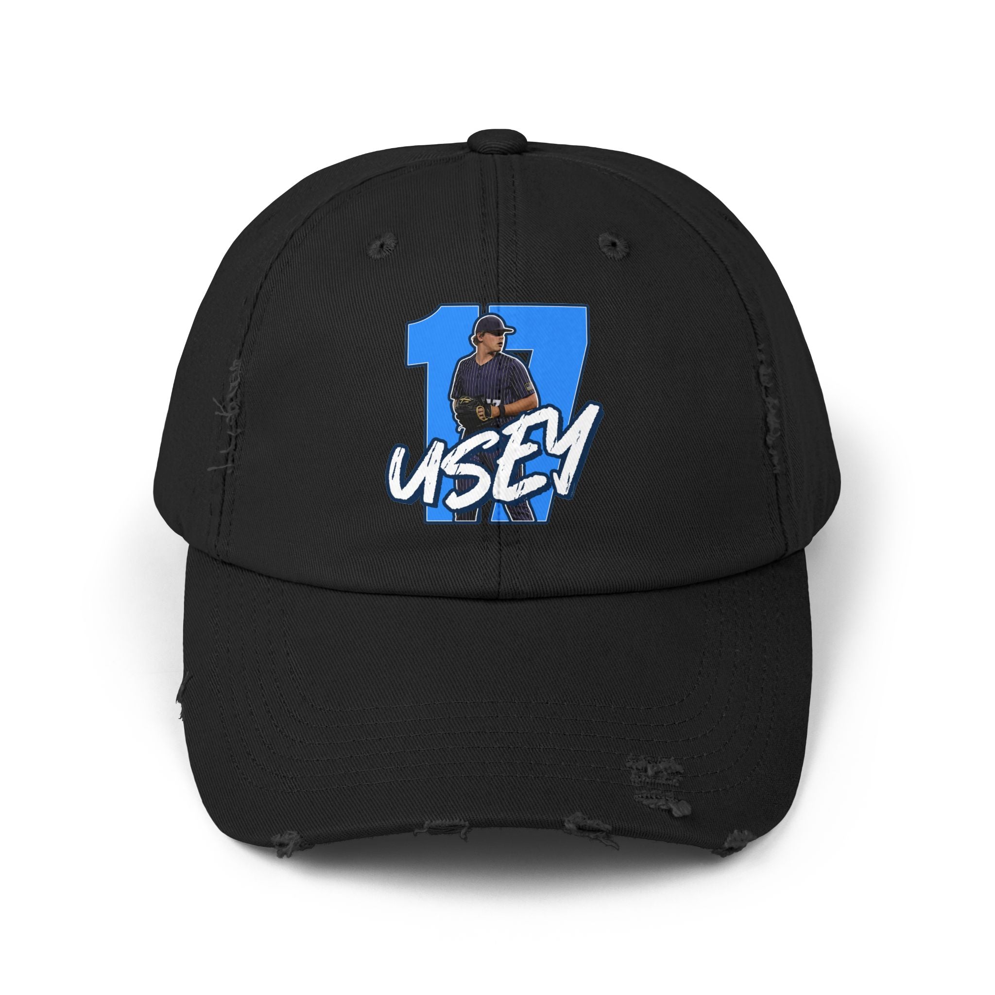 Trey Usey Distressed Dad Cap