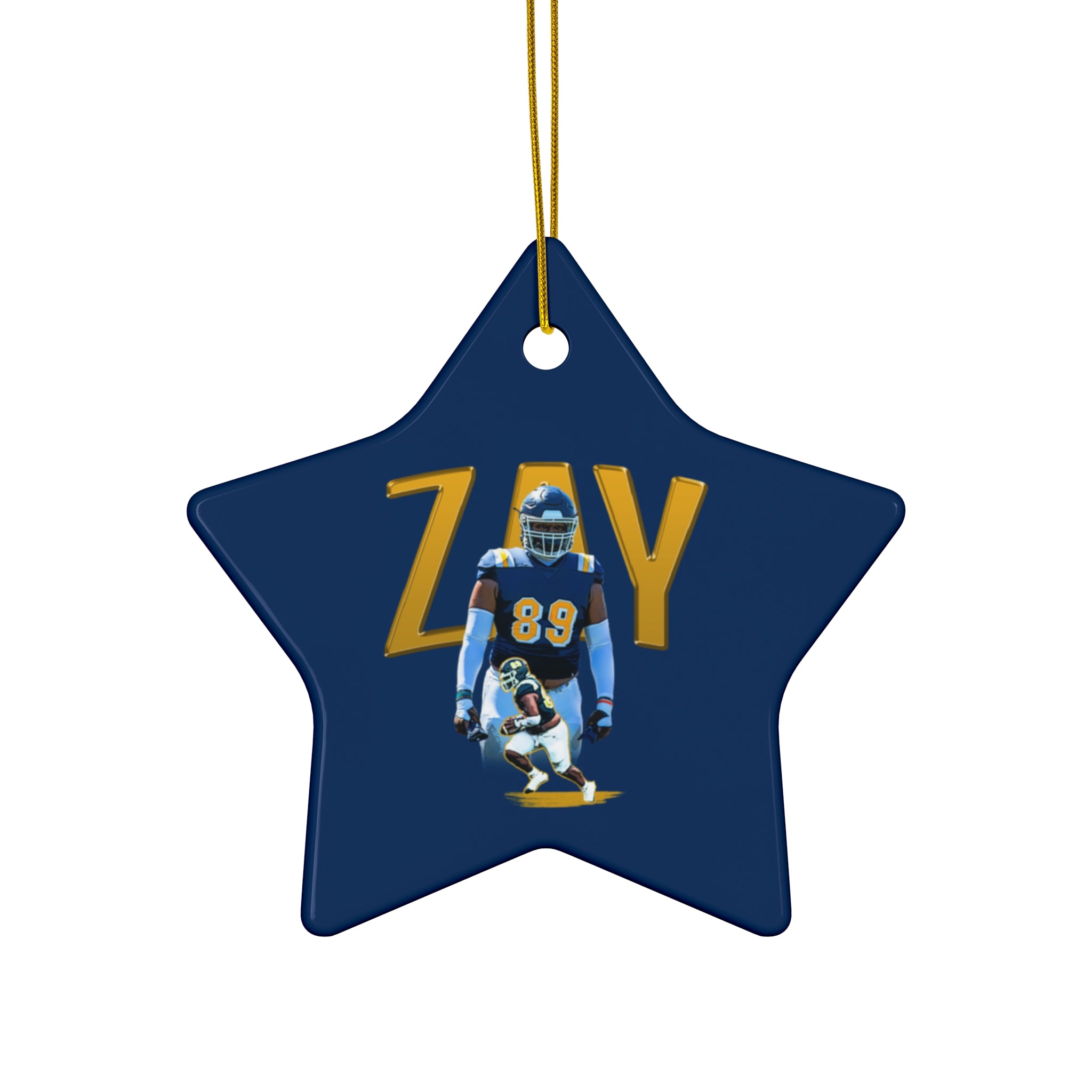 Xavier Walker Ceramic Ornament