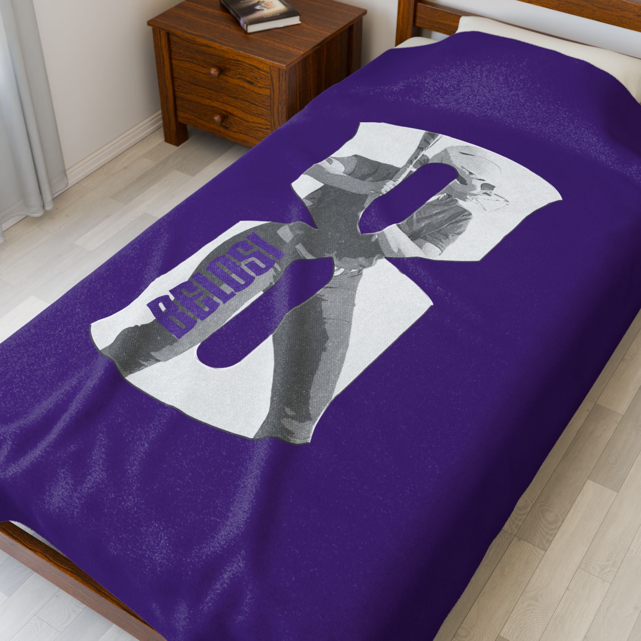 Brooke Belosi Velveteen Plush Blanket