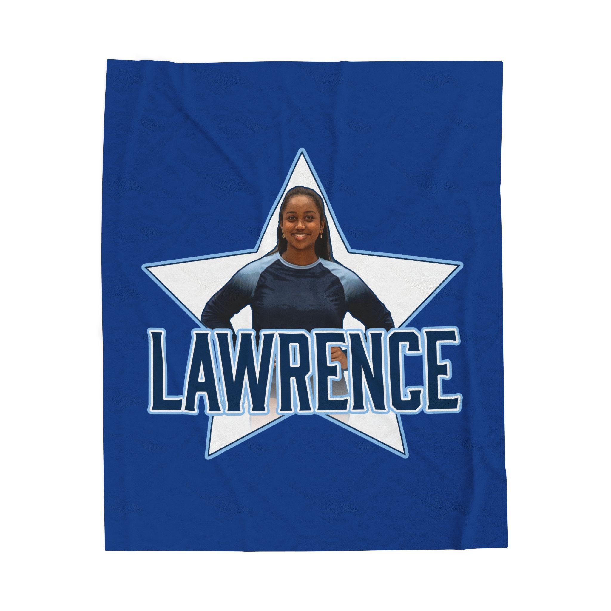 Leilani Lawrence Velveteen Plush Blanket