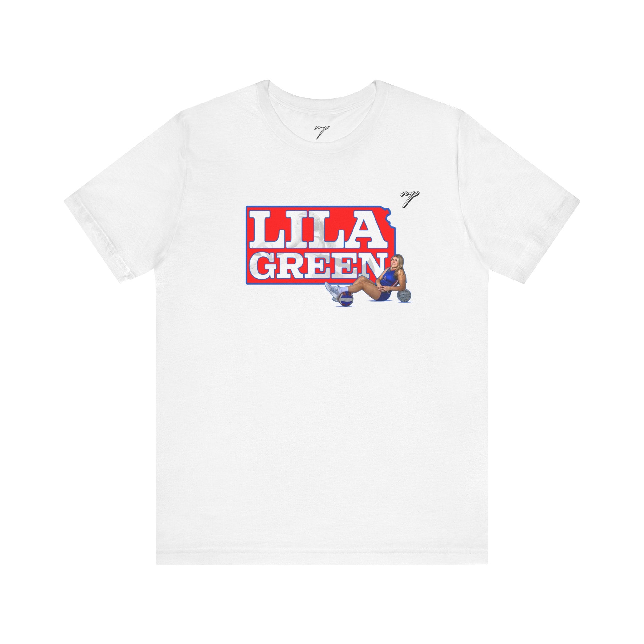 Lila Green Graphic Tee
