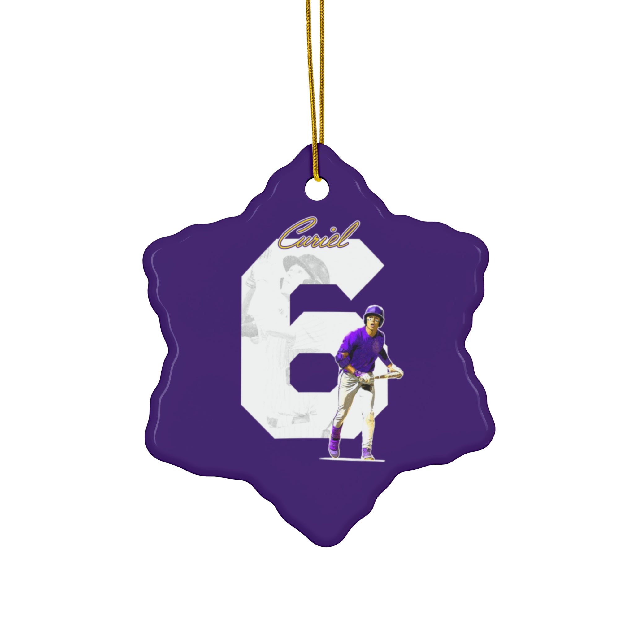 Derek Curiel Ceramic Ornament