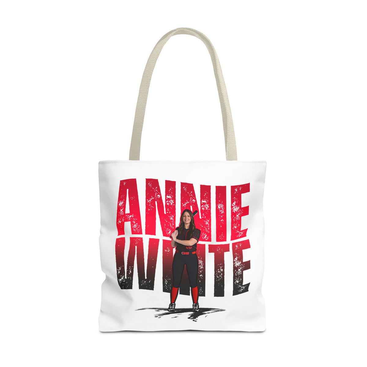 Annie White Custom Tote Bag