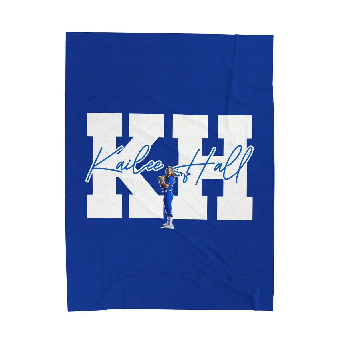 Kailee Hall Velveteen Plush Blanket