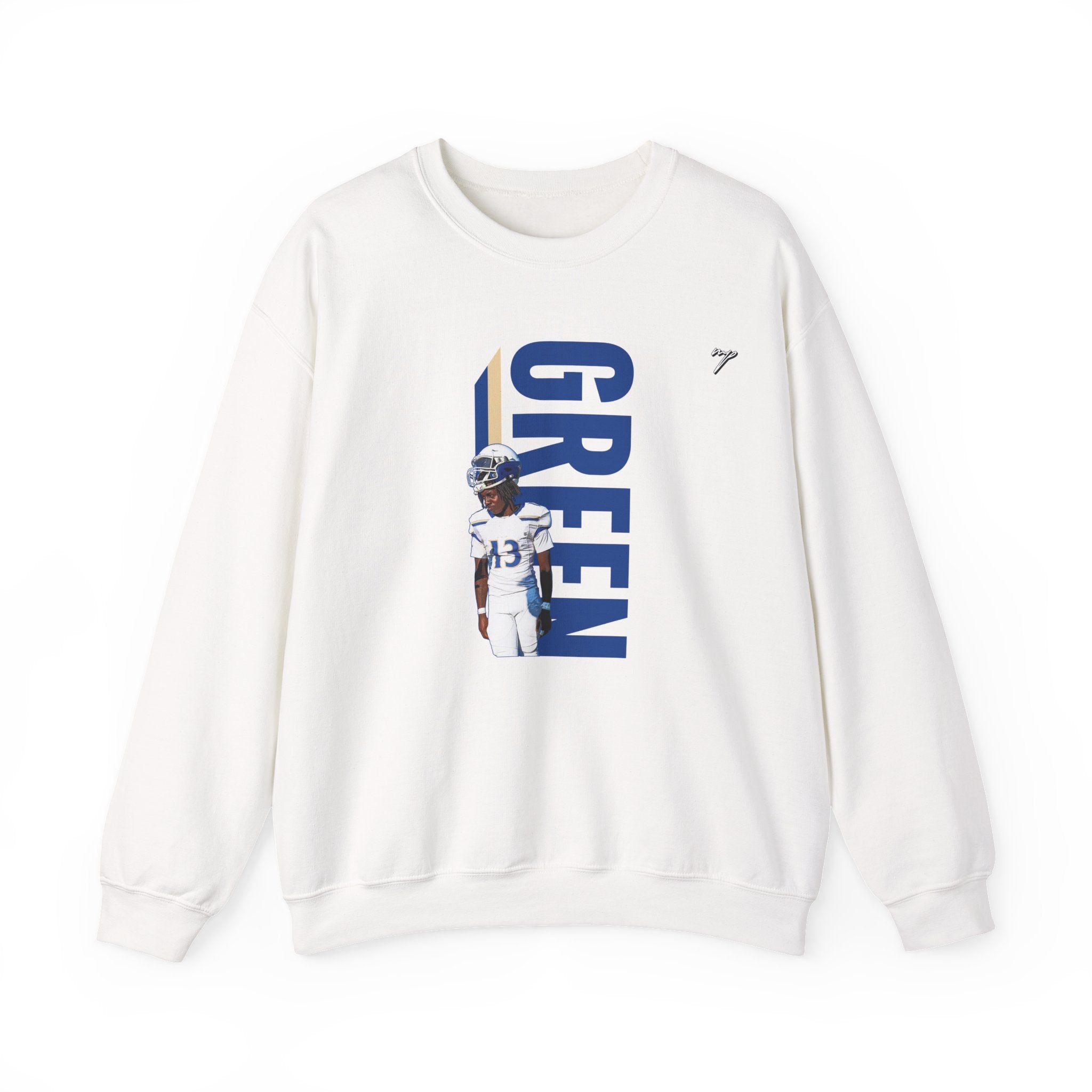 Zavion Green Crewneck