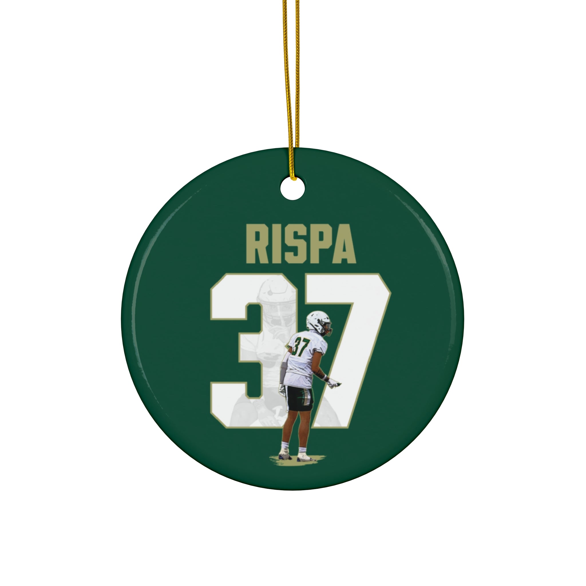 Nickolas Rispa Ceramic Ornament