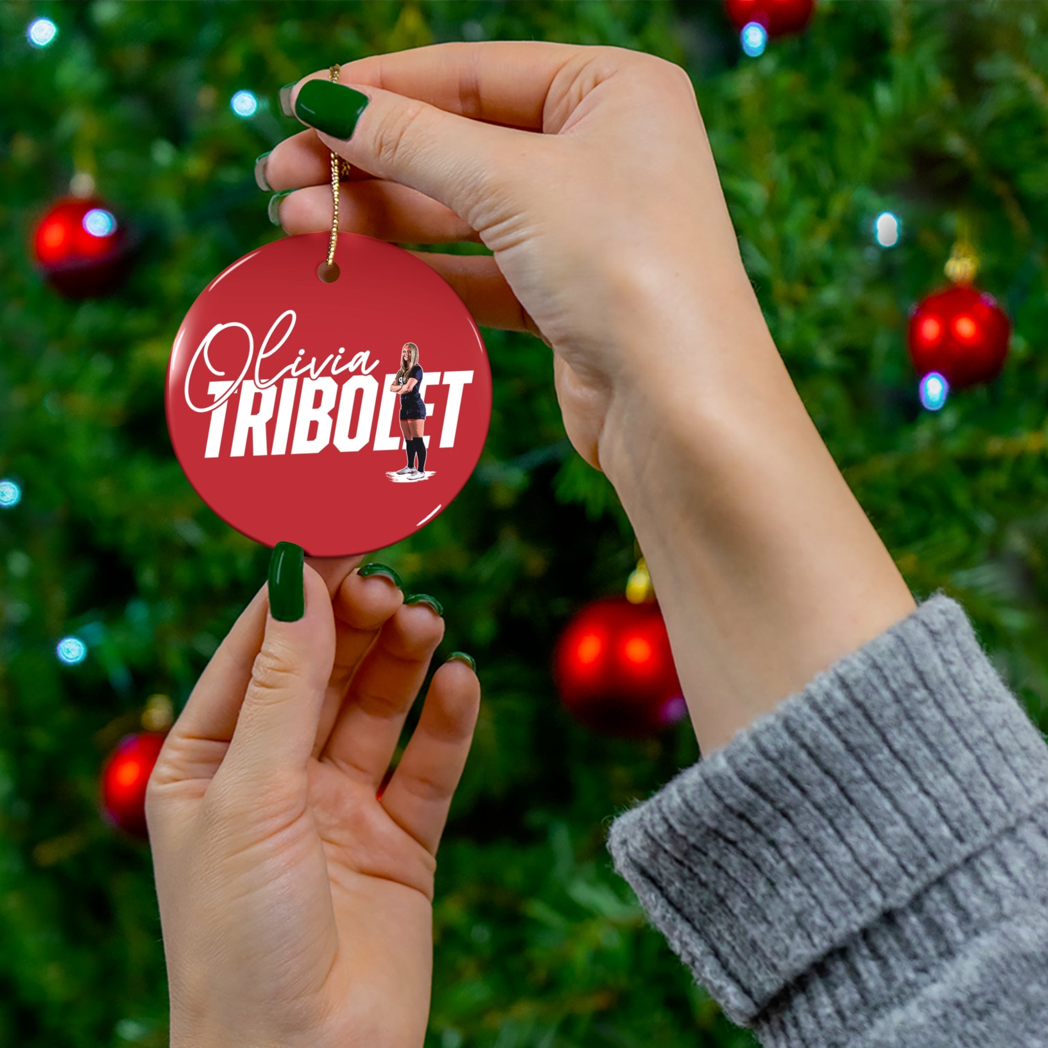 Olivia Tribolet Ceramic Ornament