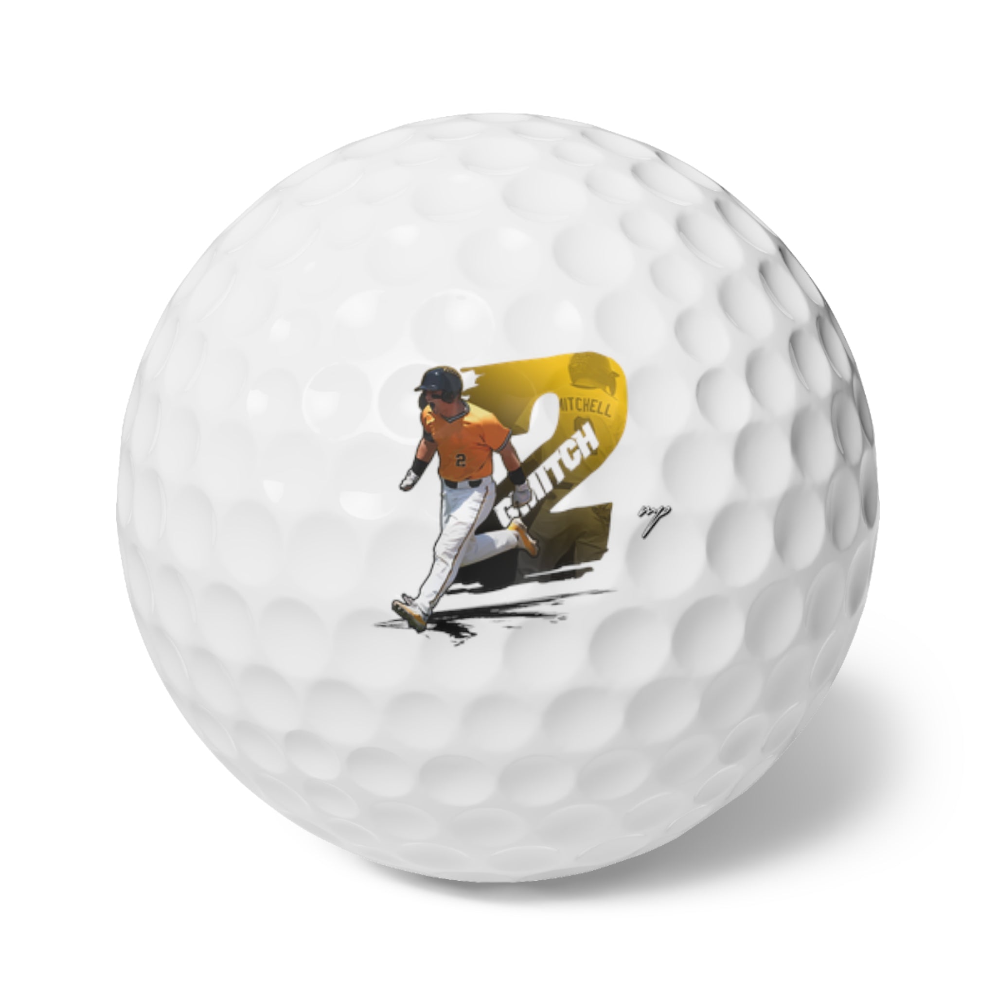Gable Mitchell Golf Balls, 6pc