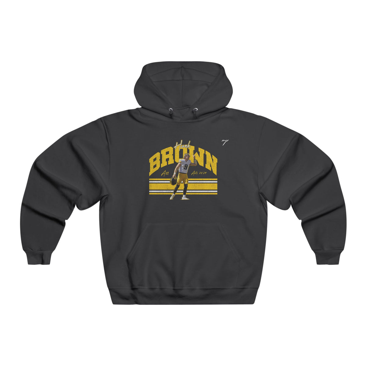 Hank Brown Vintage Hoodie (Front + Back)
