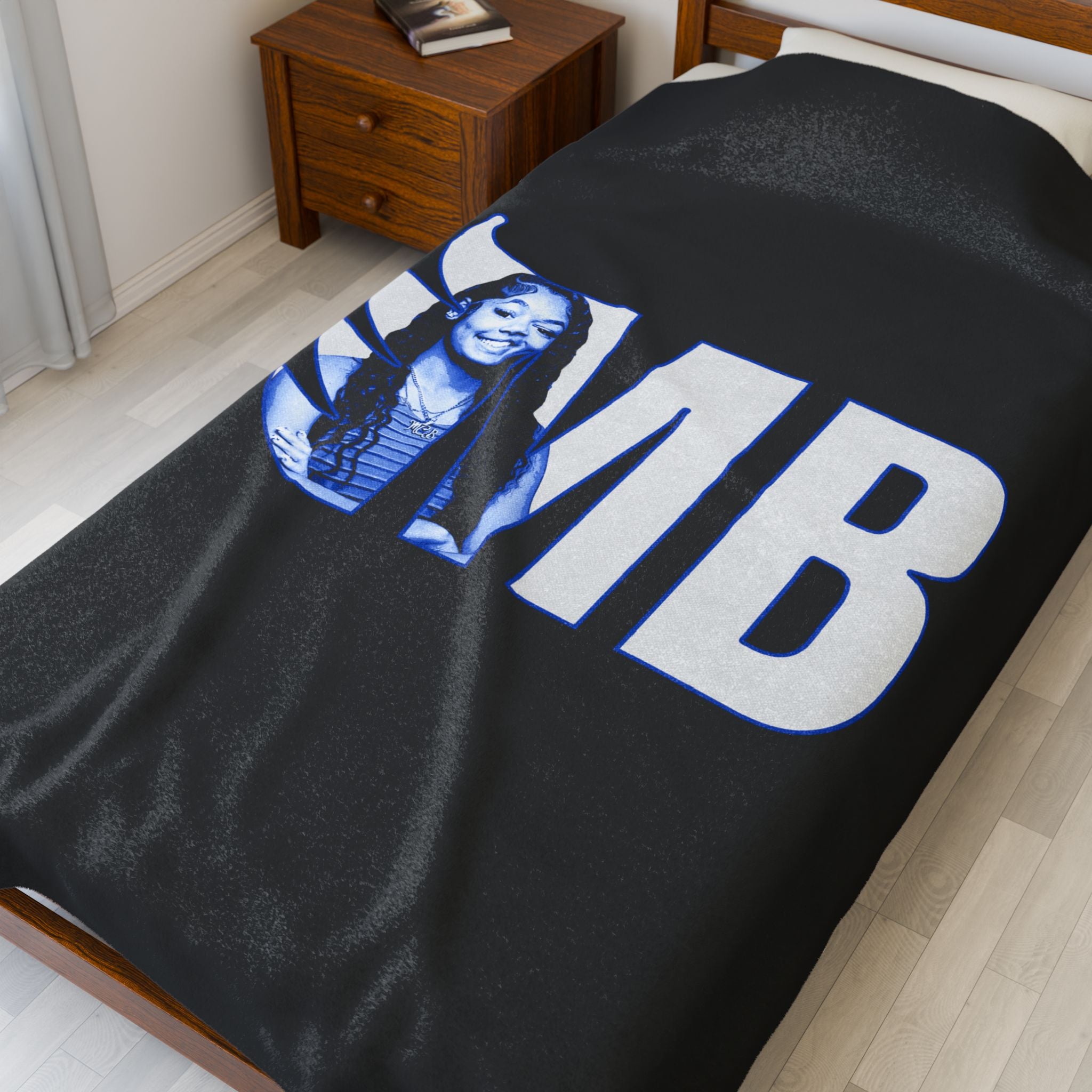 Masyiah Brawner Velveteen Plush Blanket