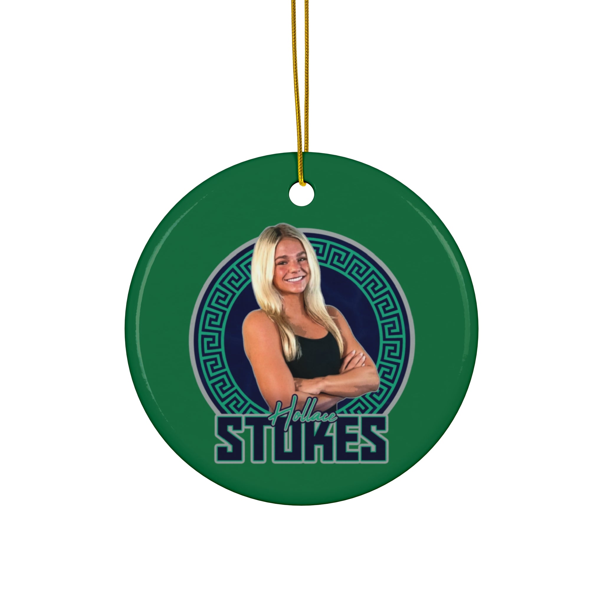 Hollace Stokes Ceramic Ornament